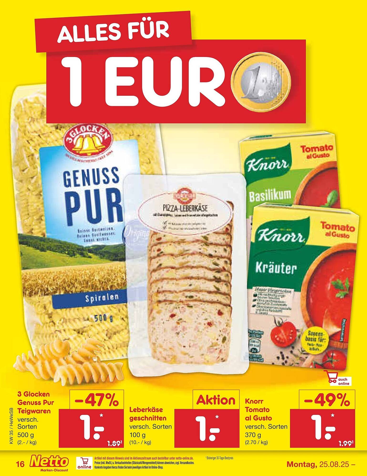 Netto Marken-Discount Prospekt (2025-08-25 - 2025-08-30) | 22