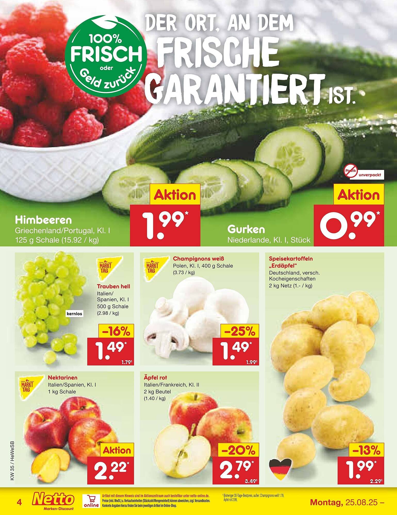 Netto Marken-Discount Prospekt (2025-08-25 - 2025-08-30) | 4