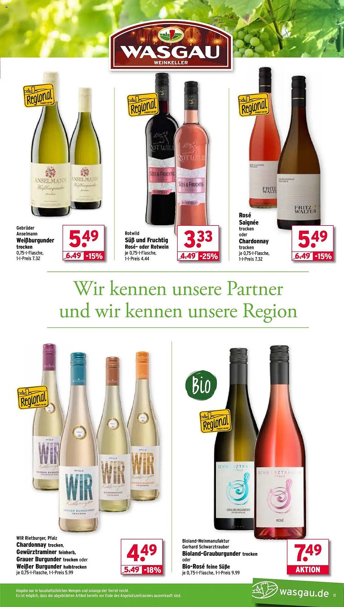 Wasgau Prospekt (2025-09-01 - 2025-09-06) | 11