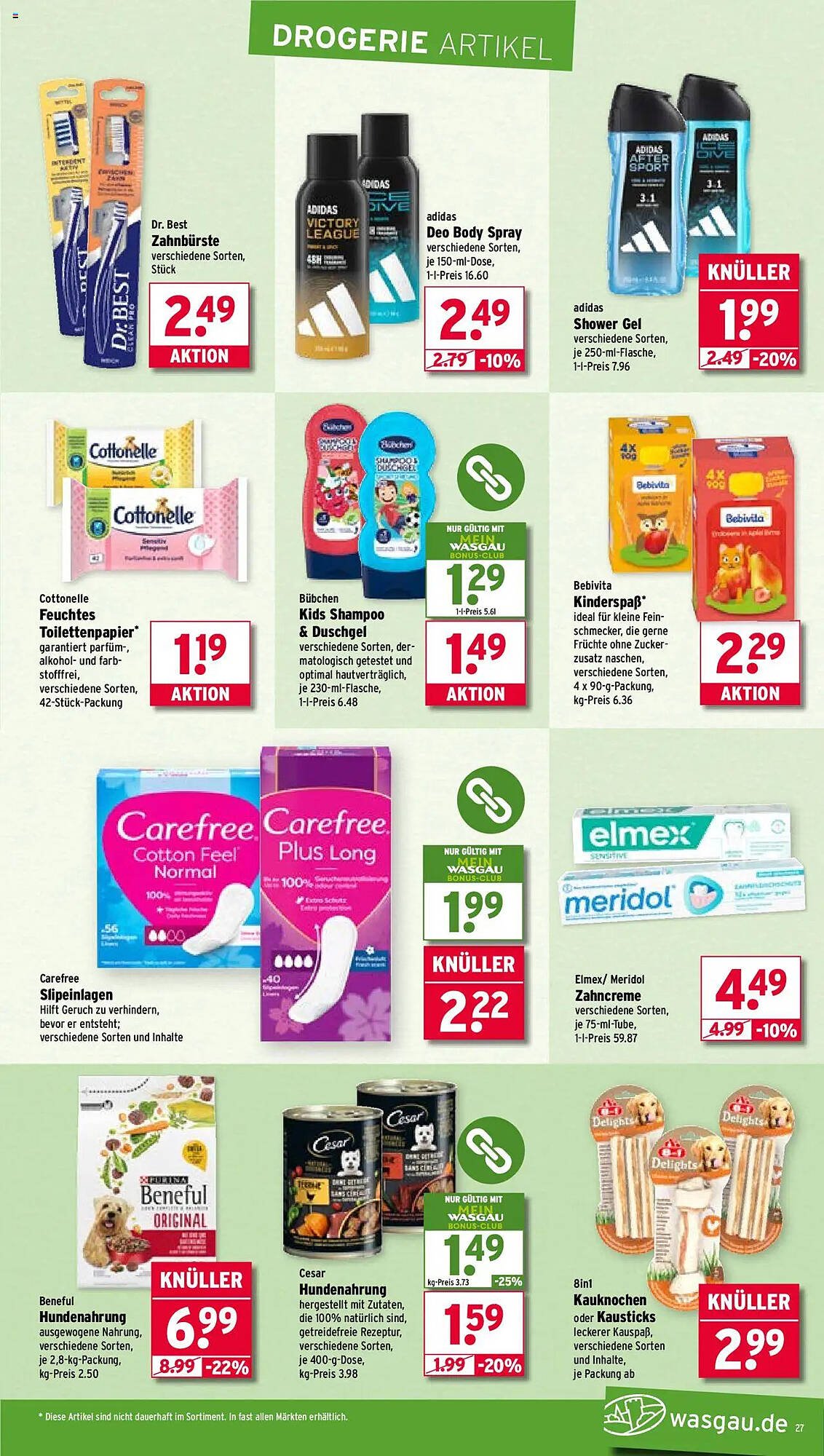 Wasgau Prospekt (2025-09-01 - 2025-09-06) | 27