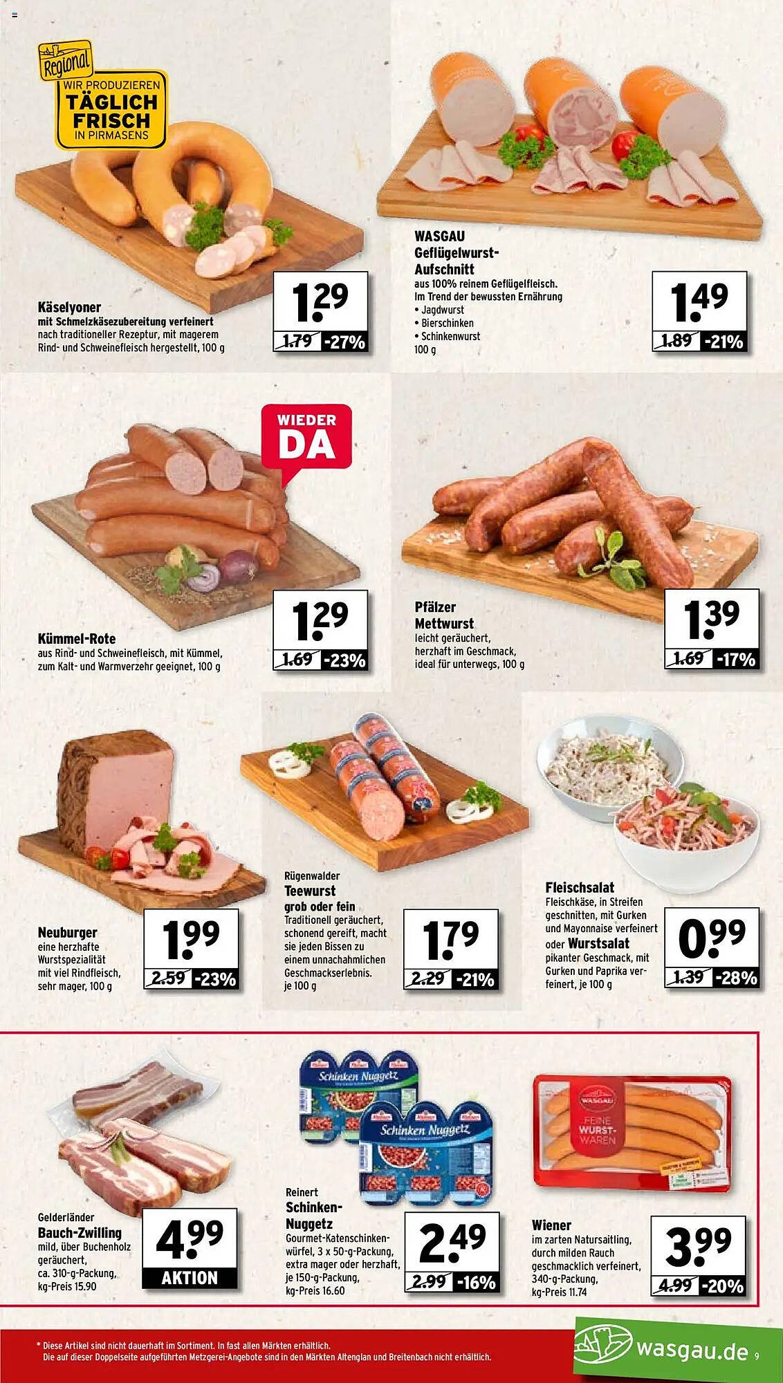 Wasgau Prospekt (2025-09-01 - 2025-09-06) | 9