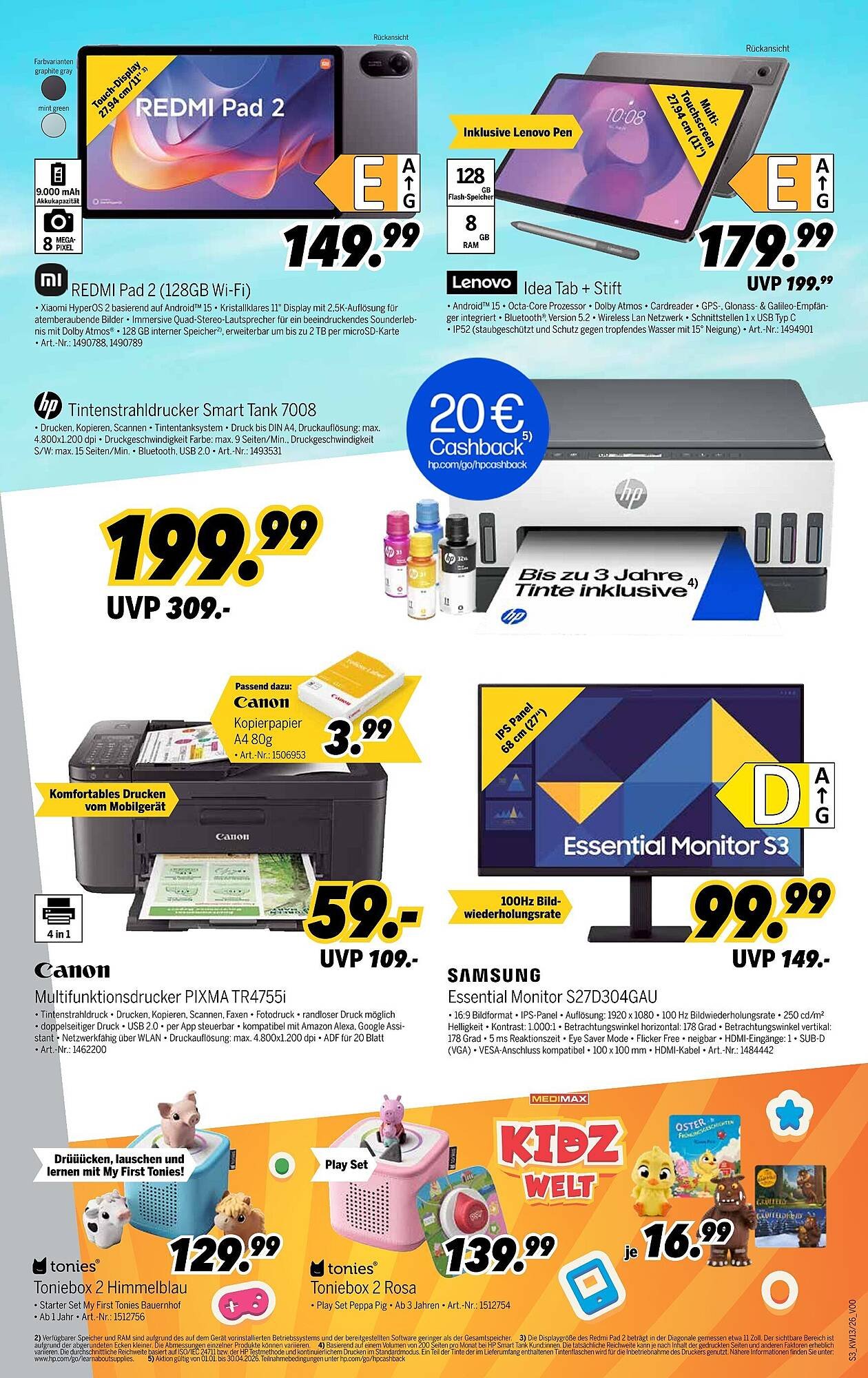 MEDIMAX Prospekt (2026-03-20 - 2026-03-27)