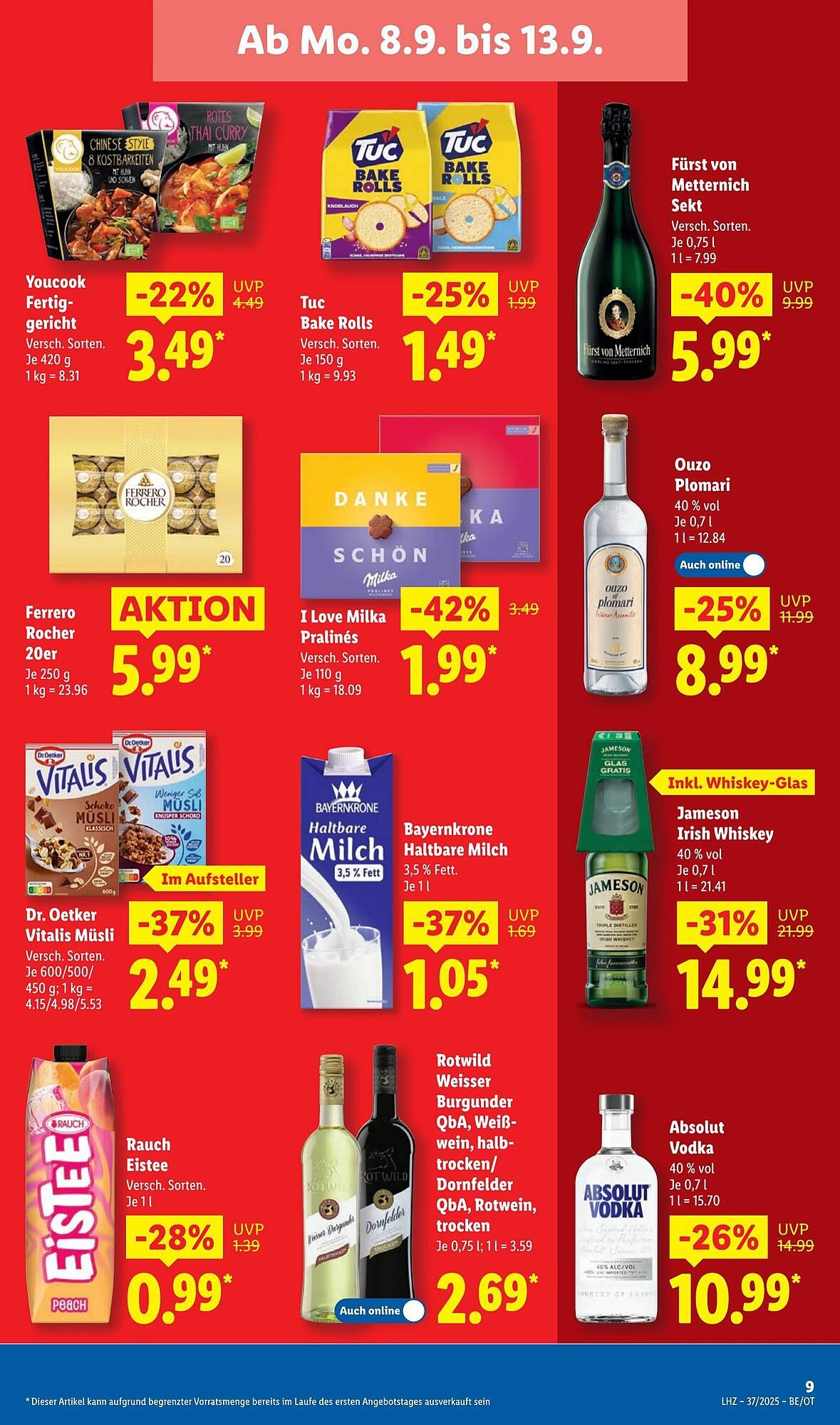 Lidl Prospekt (2025-09-08 - 2025-09-14)