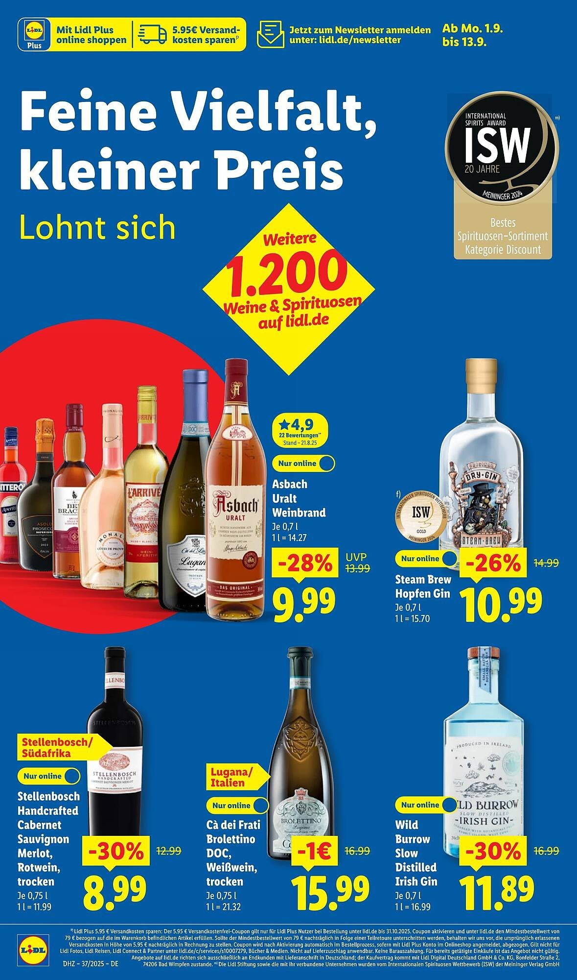 Lidl Prospekt (2025-09-08 - 2025-09-14)
