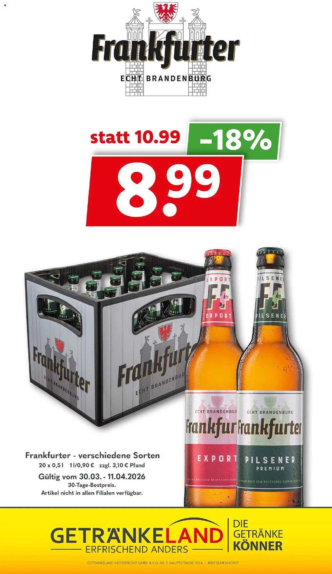 Getränkeland Prospekt