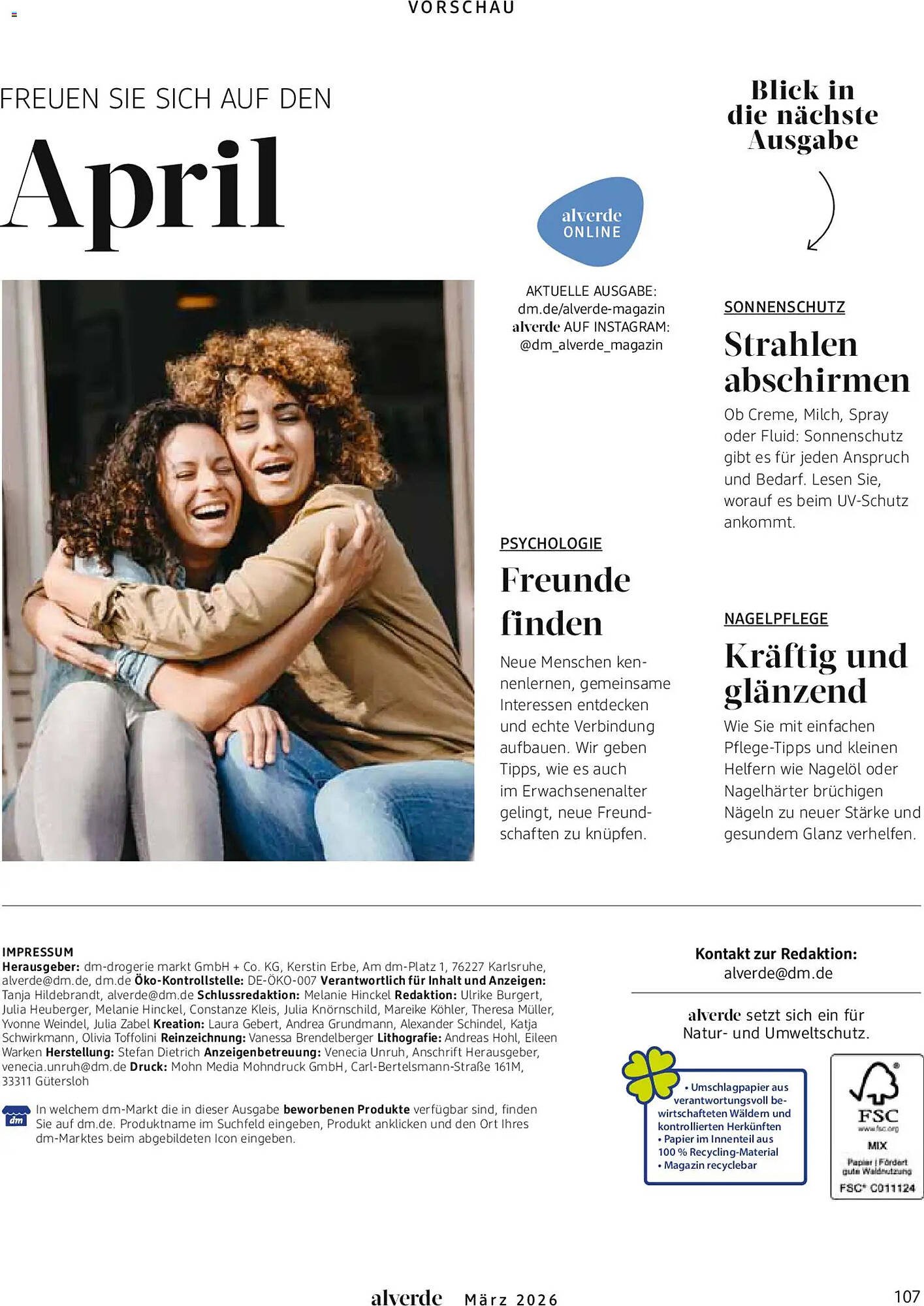 Dm drogerie Magazin (2026-03-01 - 2026-03-31)