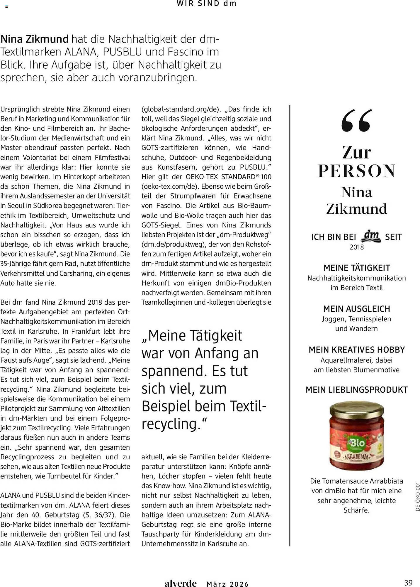 Dm drogerie Magazin (2026-03-01 - 2026-03-31)