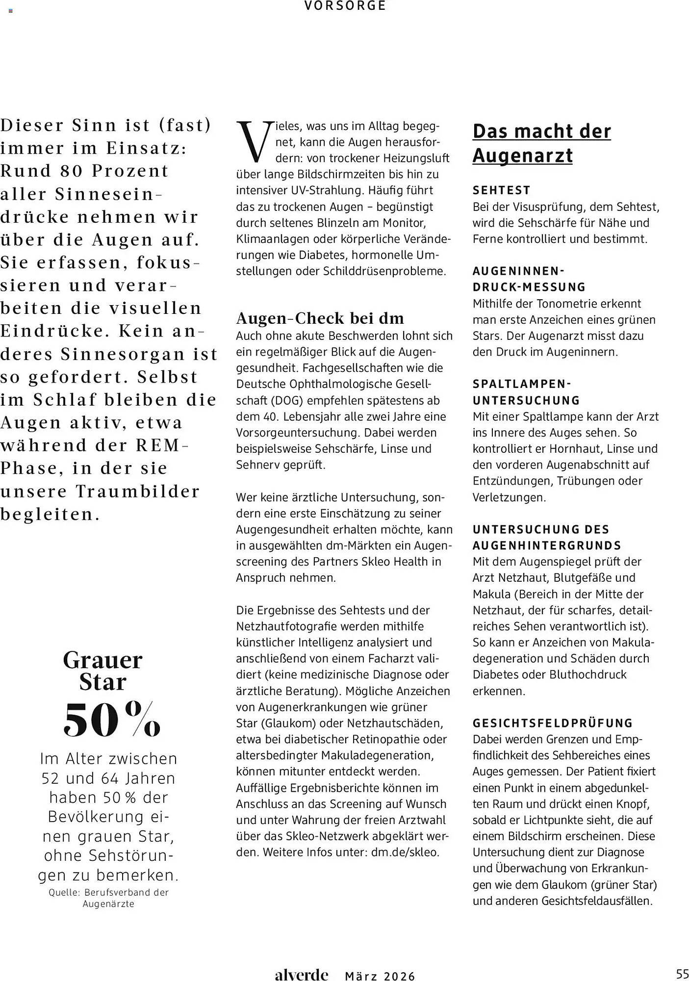 Dm drogerie Magazin (2026-03-01 - 2026-03-31)