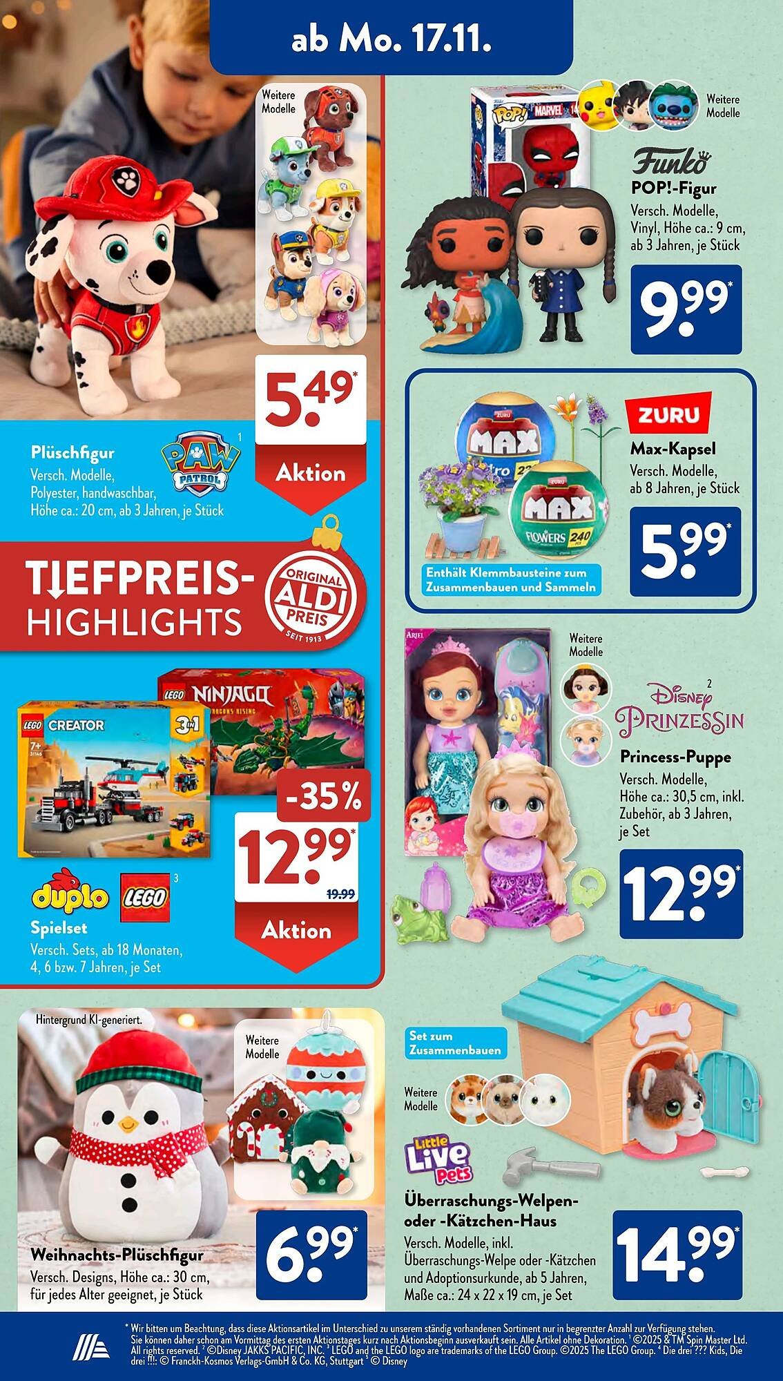 Aldi Süd Prospekt (2025-11-17 - 2025-11-23)