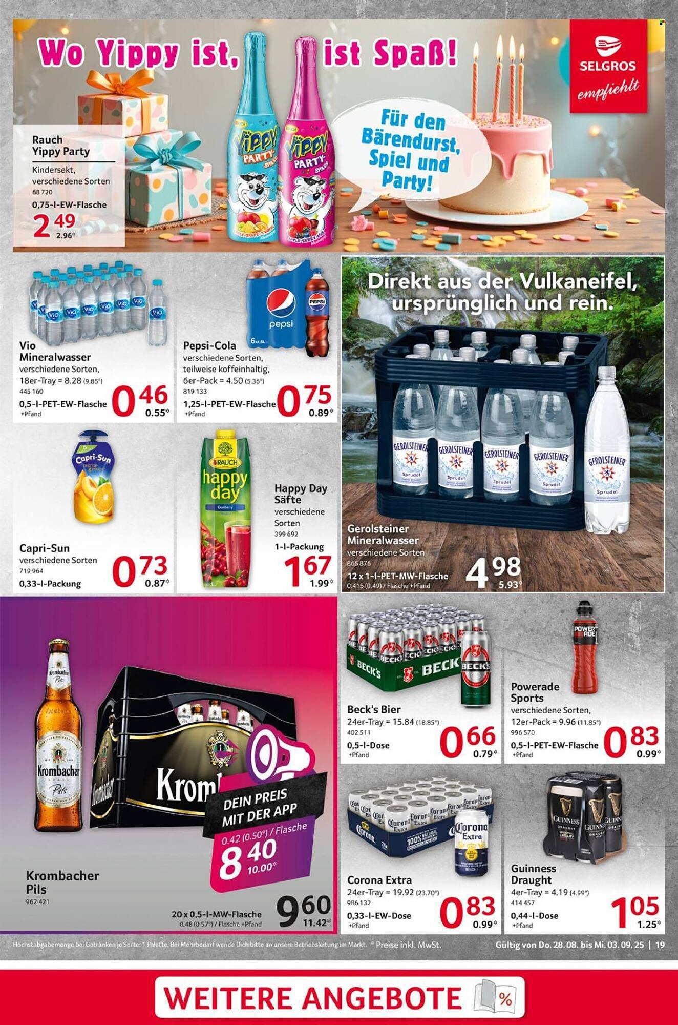 Selgros Prospekt (2025-08-28 - 2025-09-03) | 19