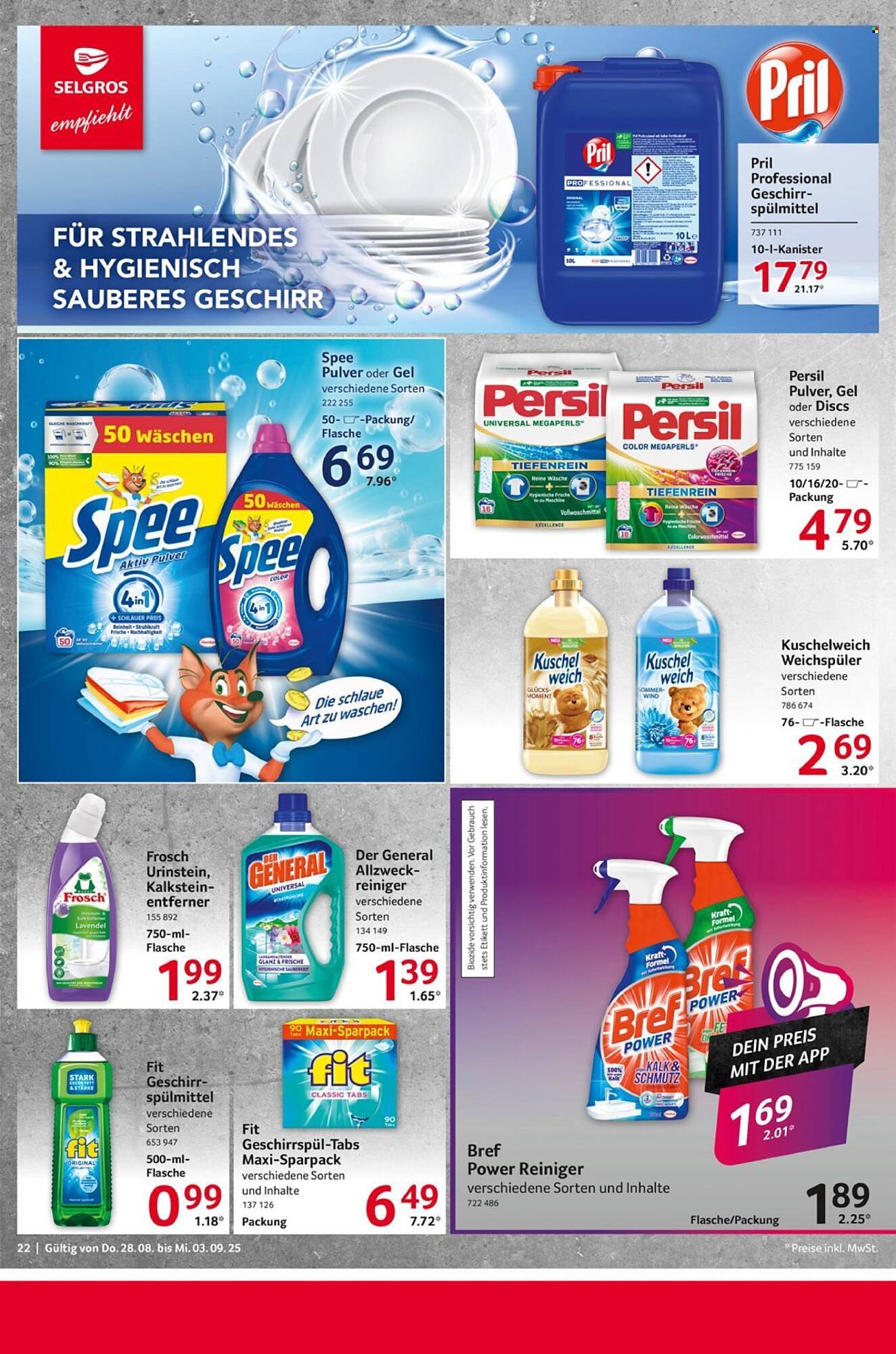 Selgros Prospekt (2025-08-28 - 2025-09-03) | 22