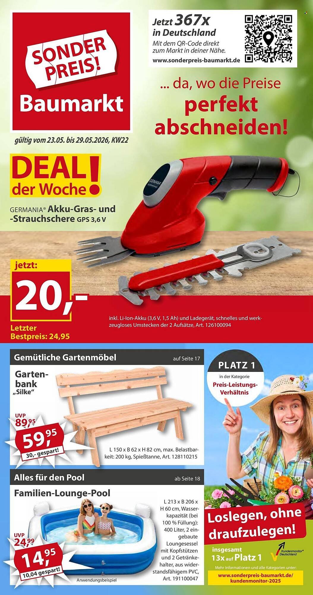 Sonderpreis Baumarkt Prospekt