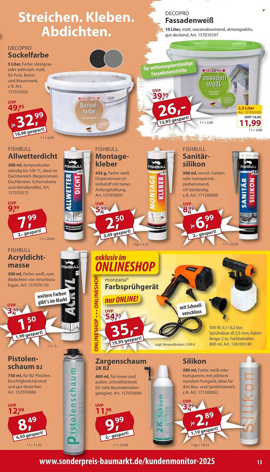 Sonderpreis Baumarkt Prospekt