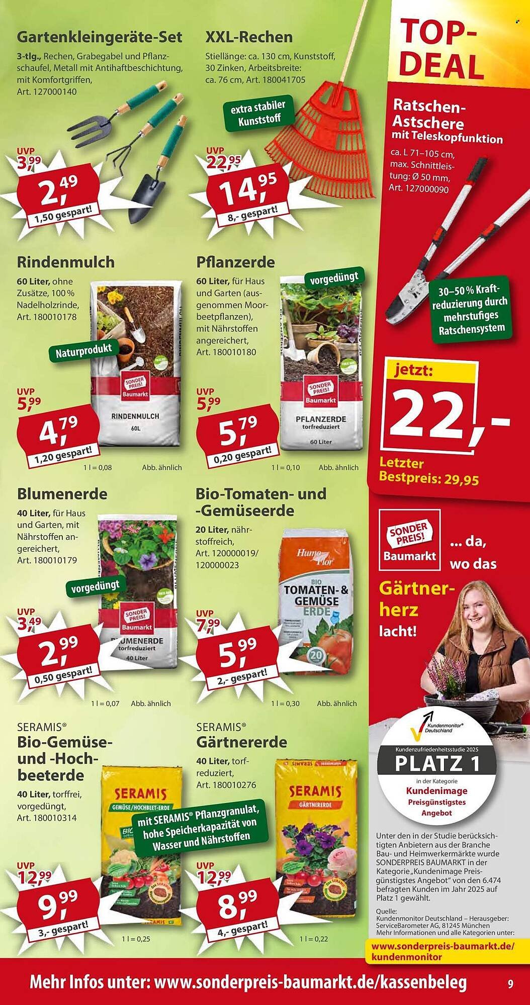 Sonderpreis Baumarkt Prospekt