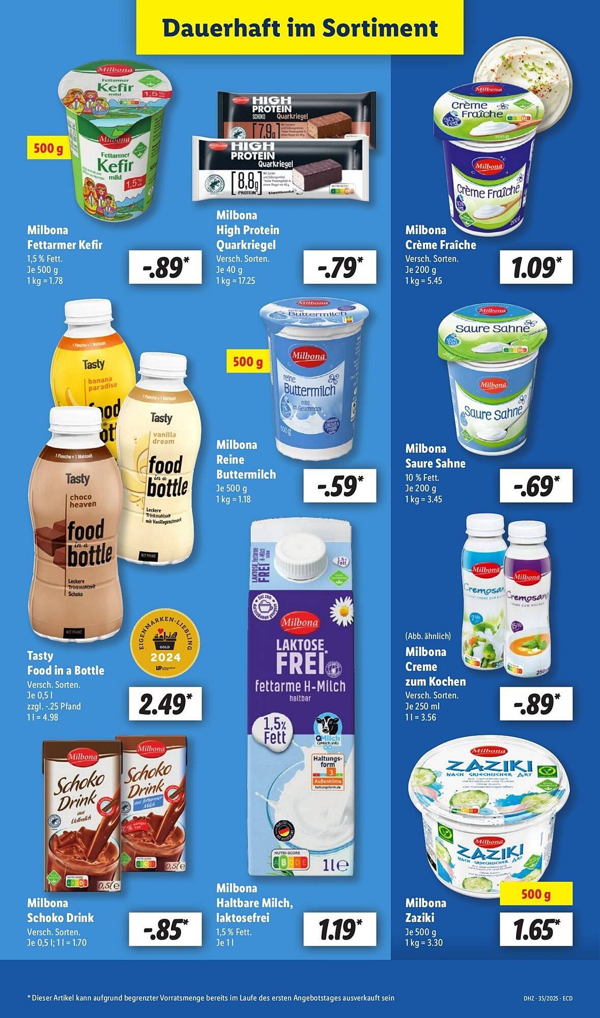 Lidl Prospekt (2025-08-25 - 2025-08-30) | 25