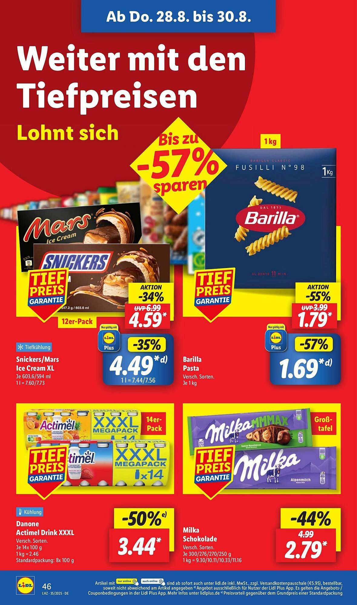 Lidl Prospekt (2025-08-25 - 2025-08-30) | 62