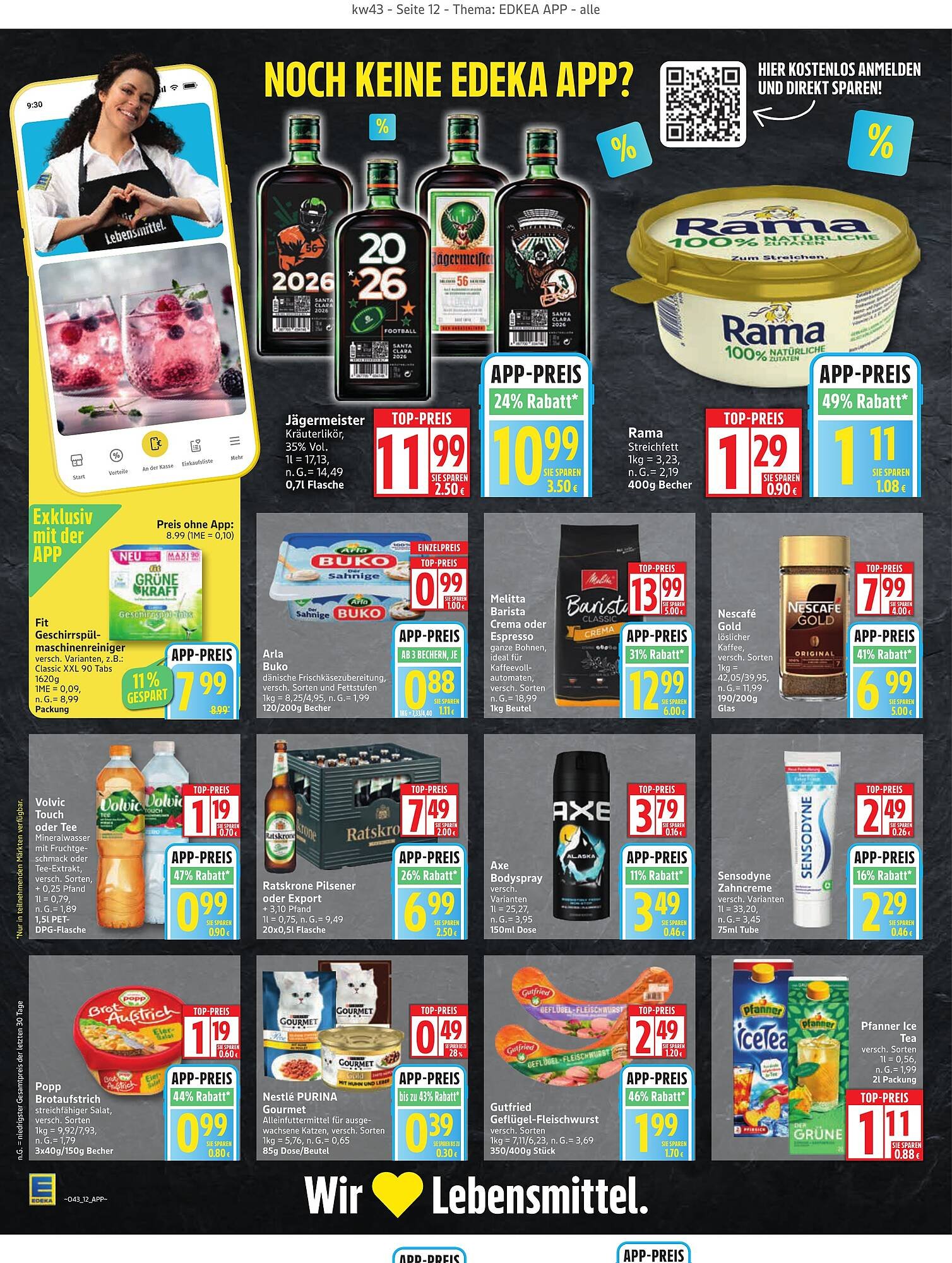 Edeka Prospekt (2025-10-20 - 2025-10-25) | 12
