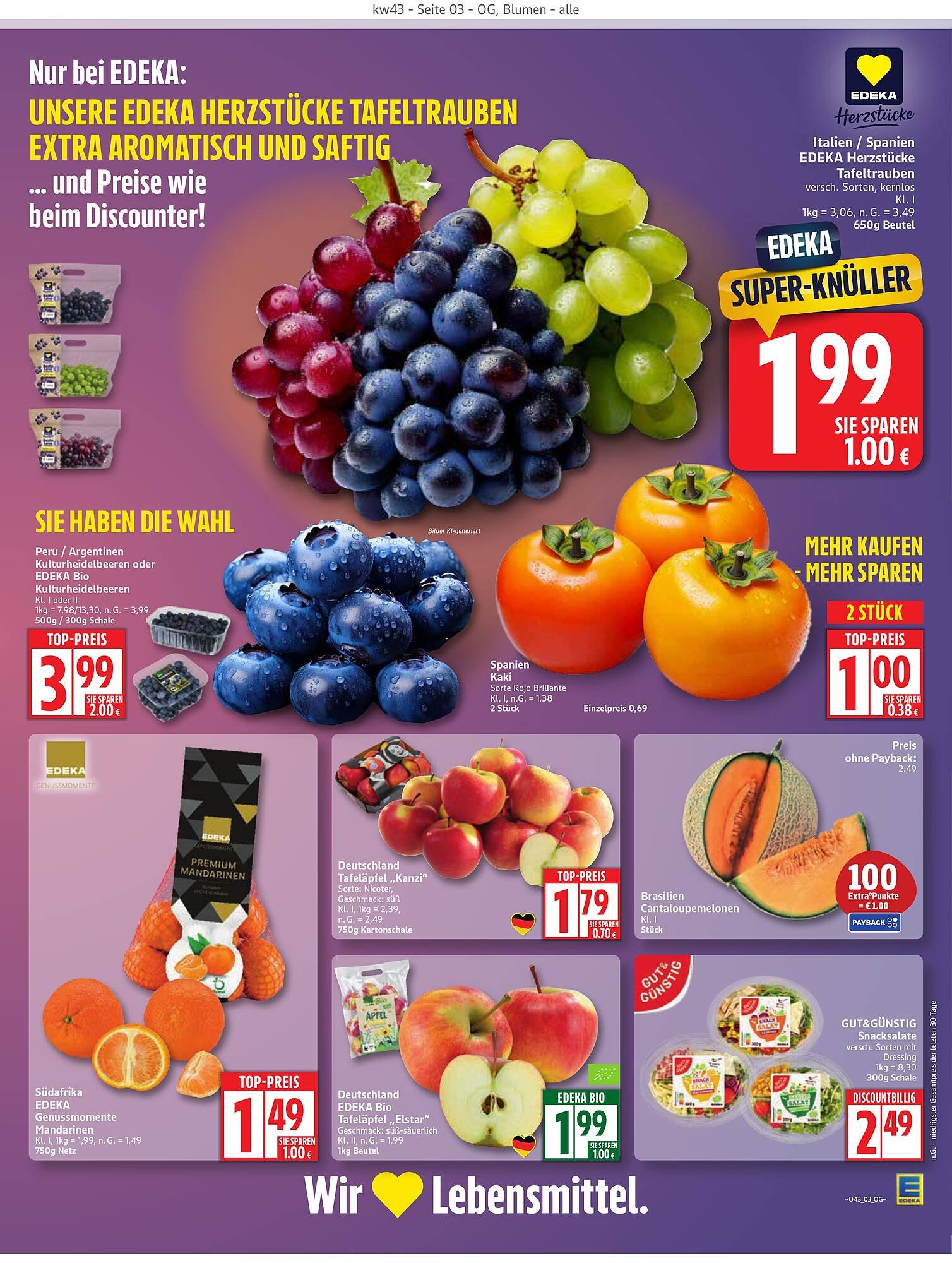 Edeka Prospekt (2025-10-20 - 2025-10-25) | 3