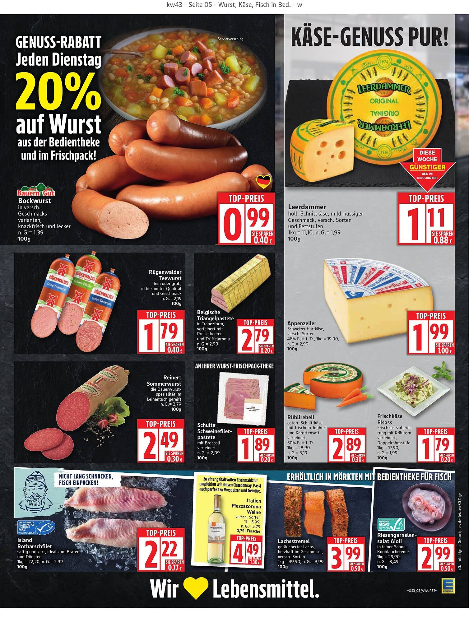 Edeka Prospekt (2025-10-20 - 2025-10-25) | 5