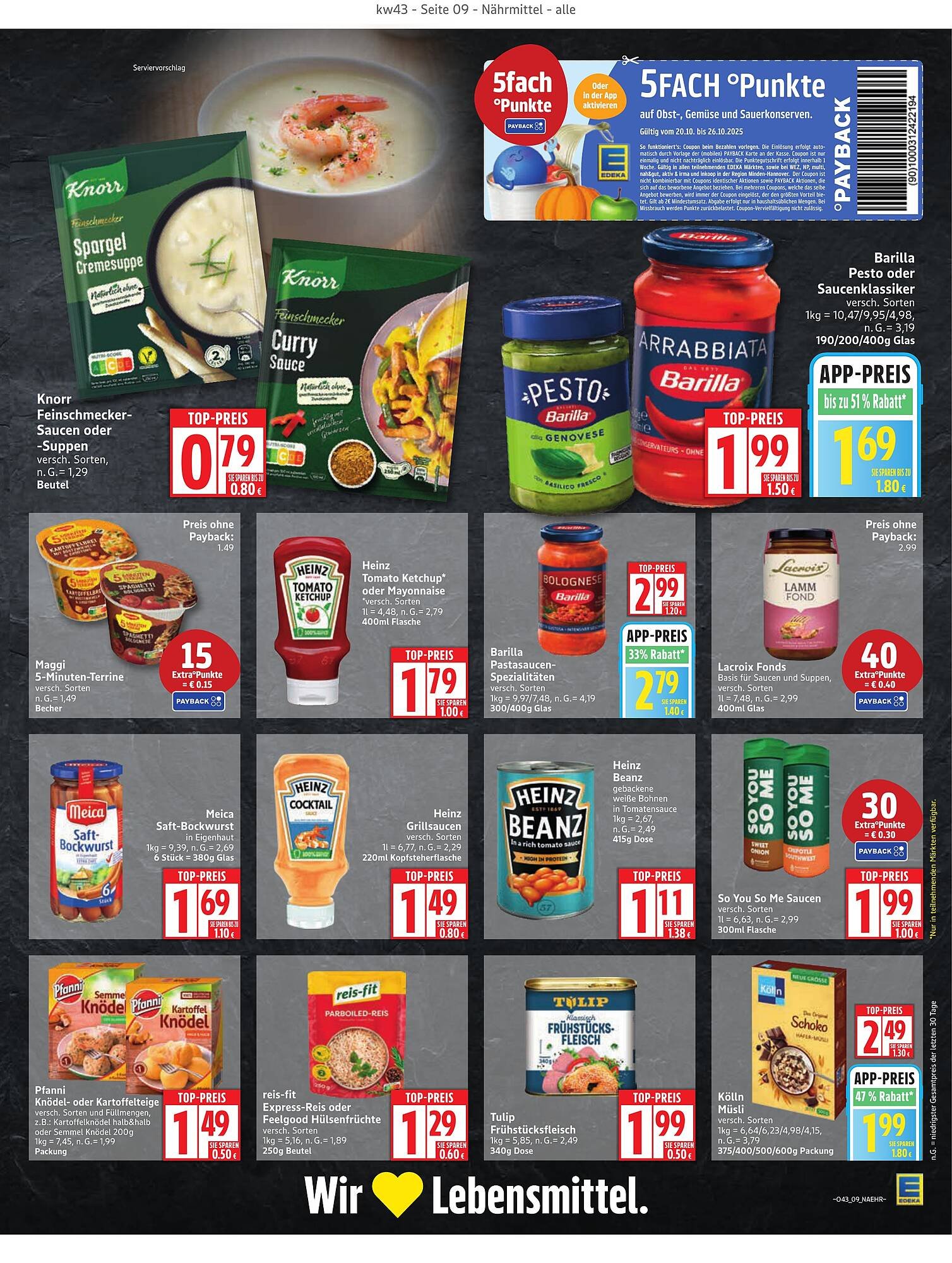 Edeka Prospekt (2025-10-20 - 2025-10-25) | 9