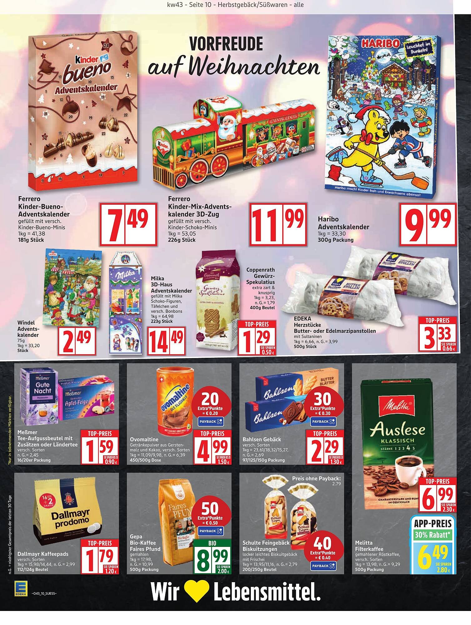Edeka Prospekt (2025-10-20 - 2025-10-25) | 10