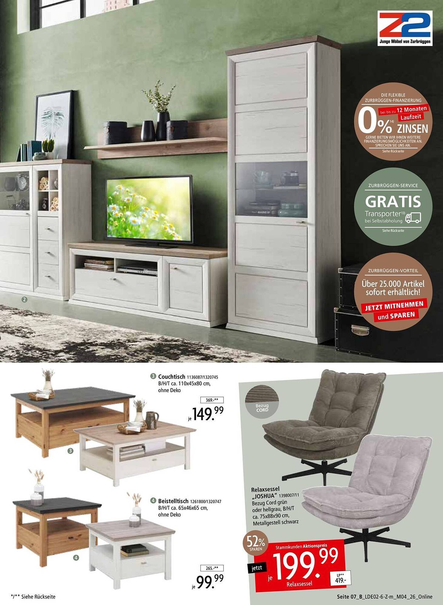 Zurbrüggen Prospekt