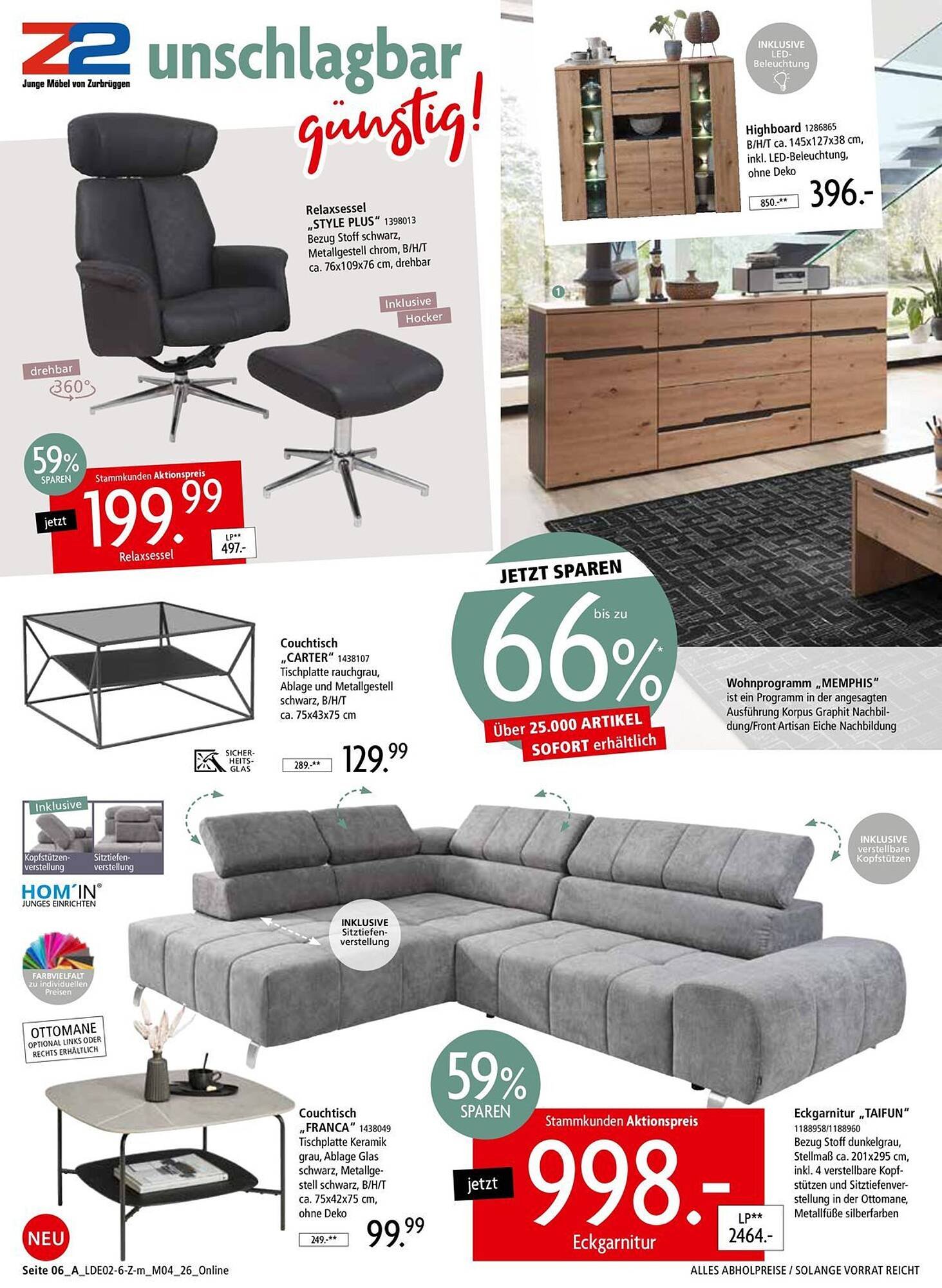 Zurbrüggen Prospekt