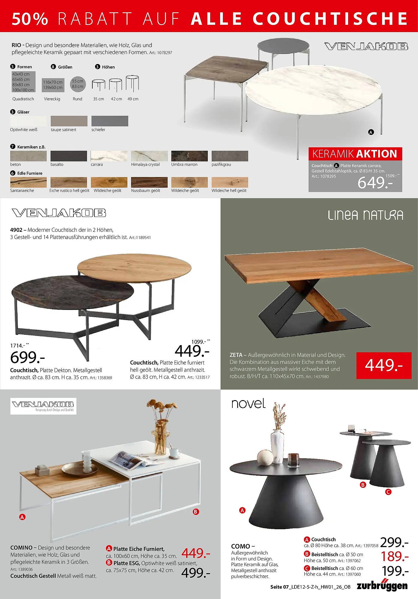 Zurbrüggen Prospekt