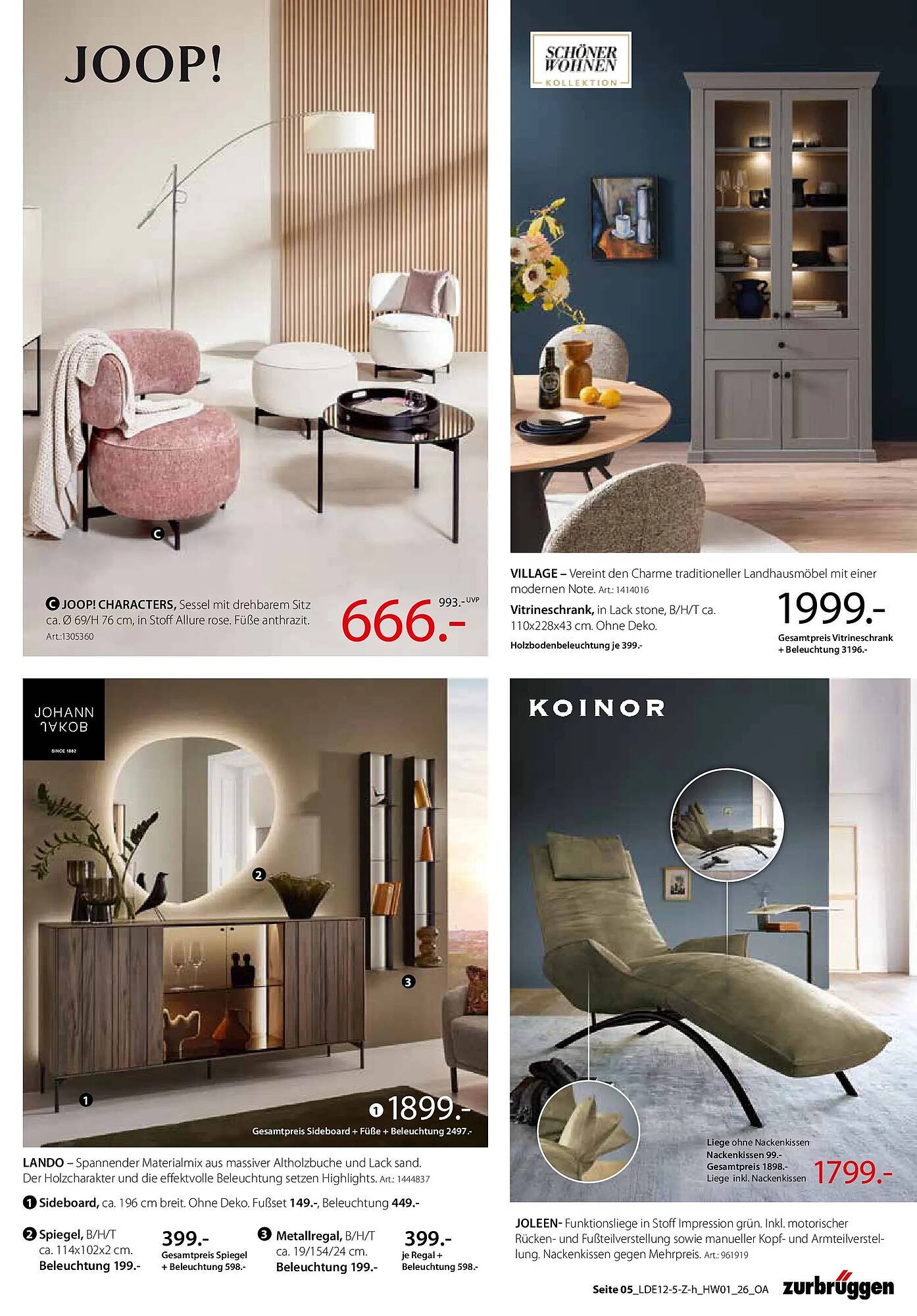 Zurbrüggen Prospekt