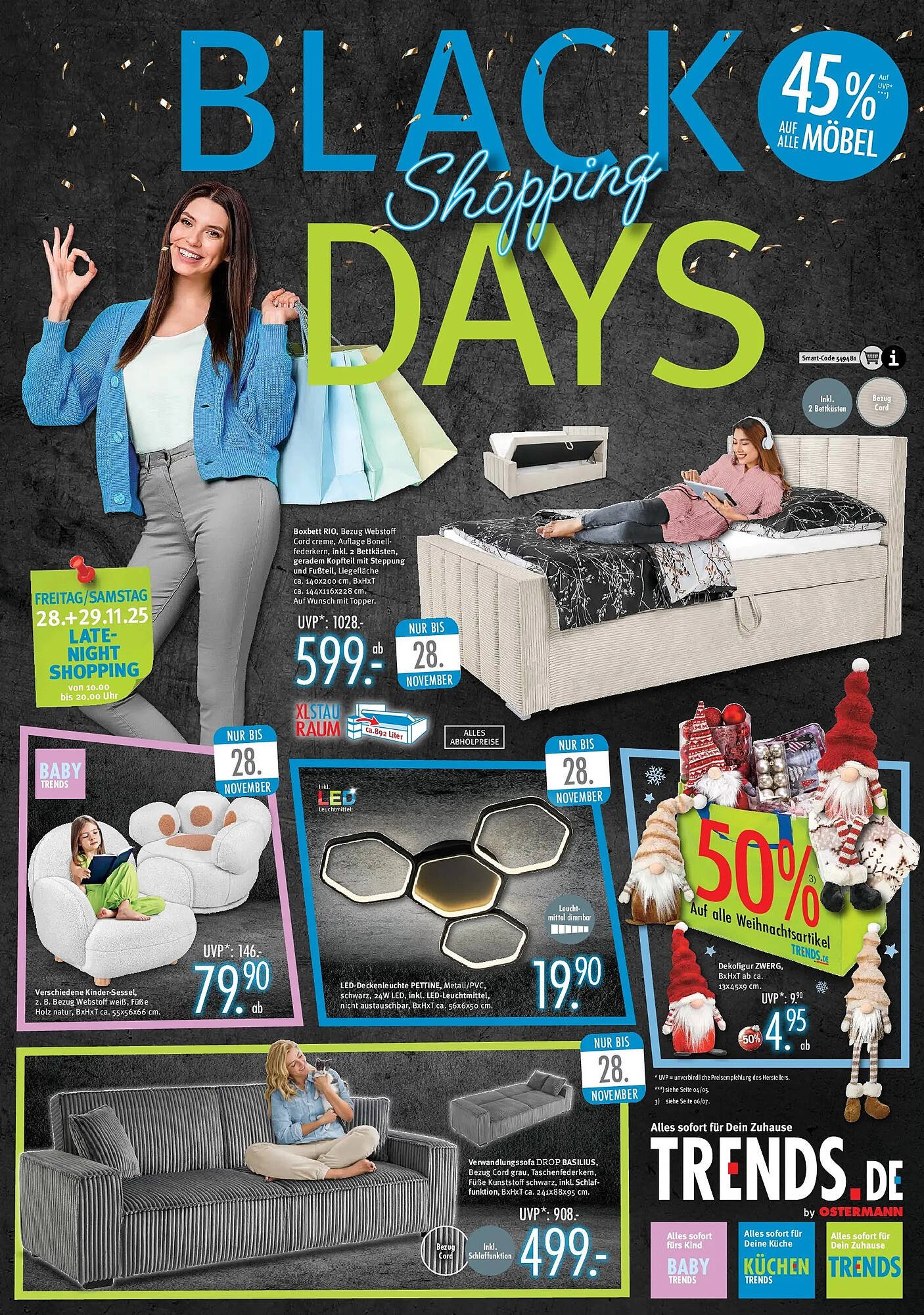 Trends Möbel Prospekt (2025-11-21 - 2025-11-28)