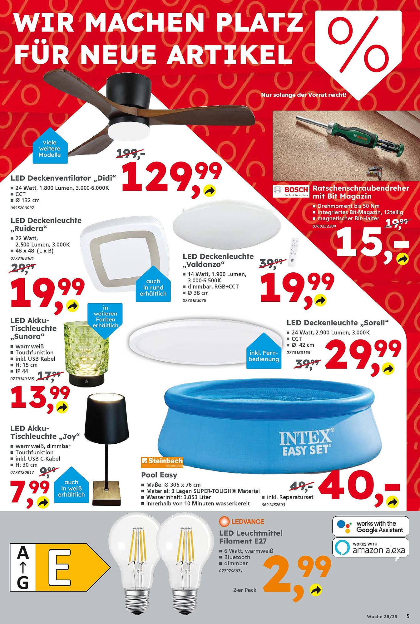 Globus Baumarkt Prospekt (2025-08-24 - 2025-08-30) | 5