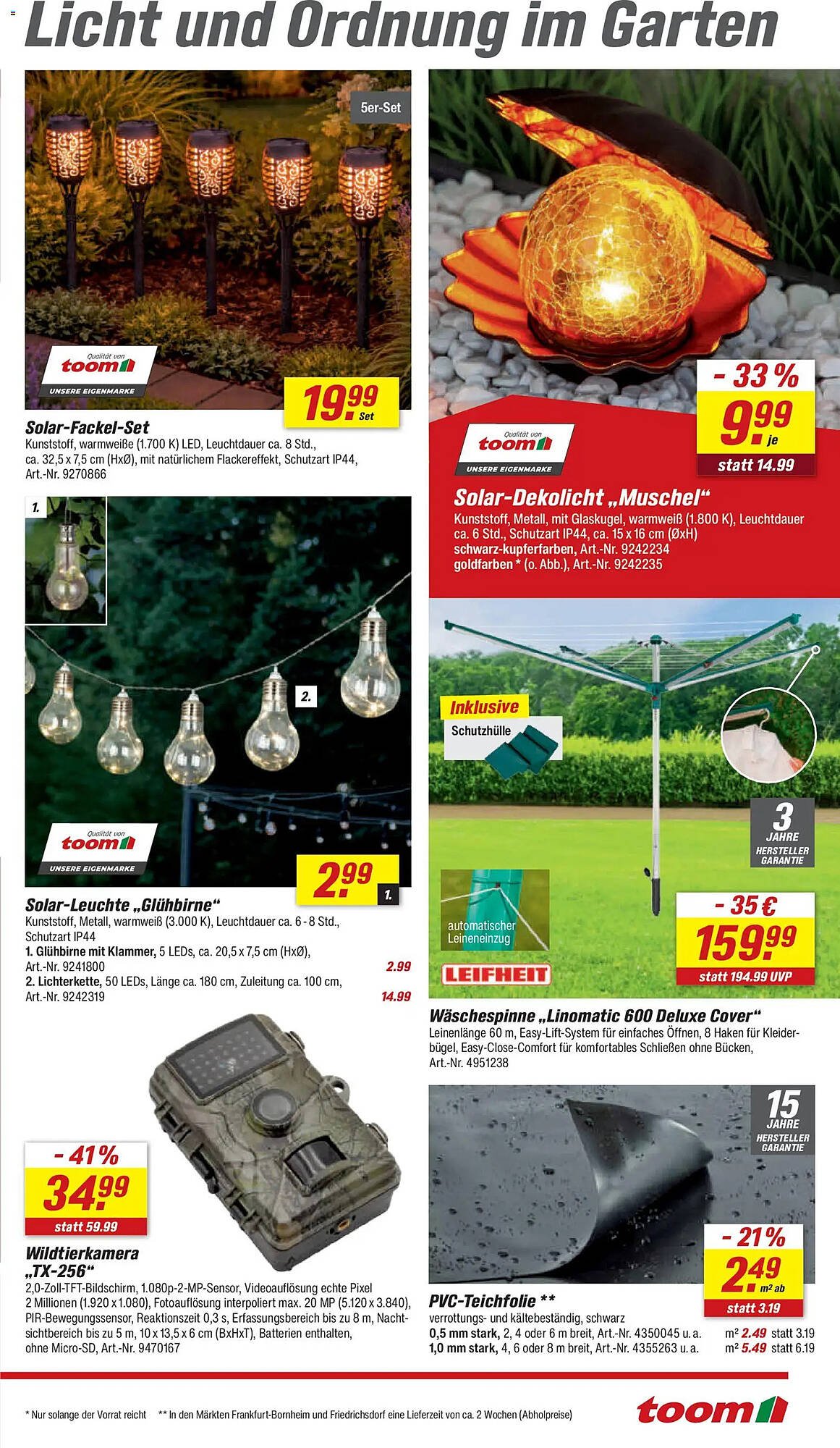 Toom Baumarkt Prospekt