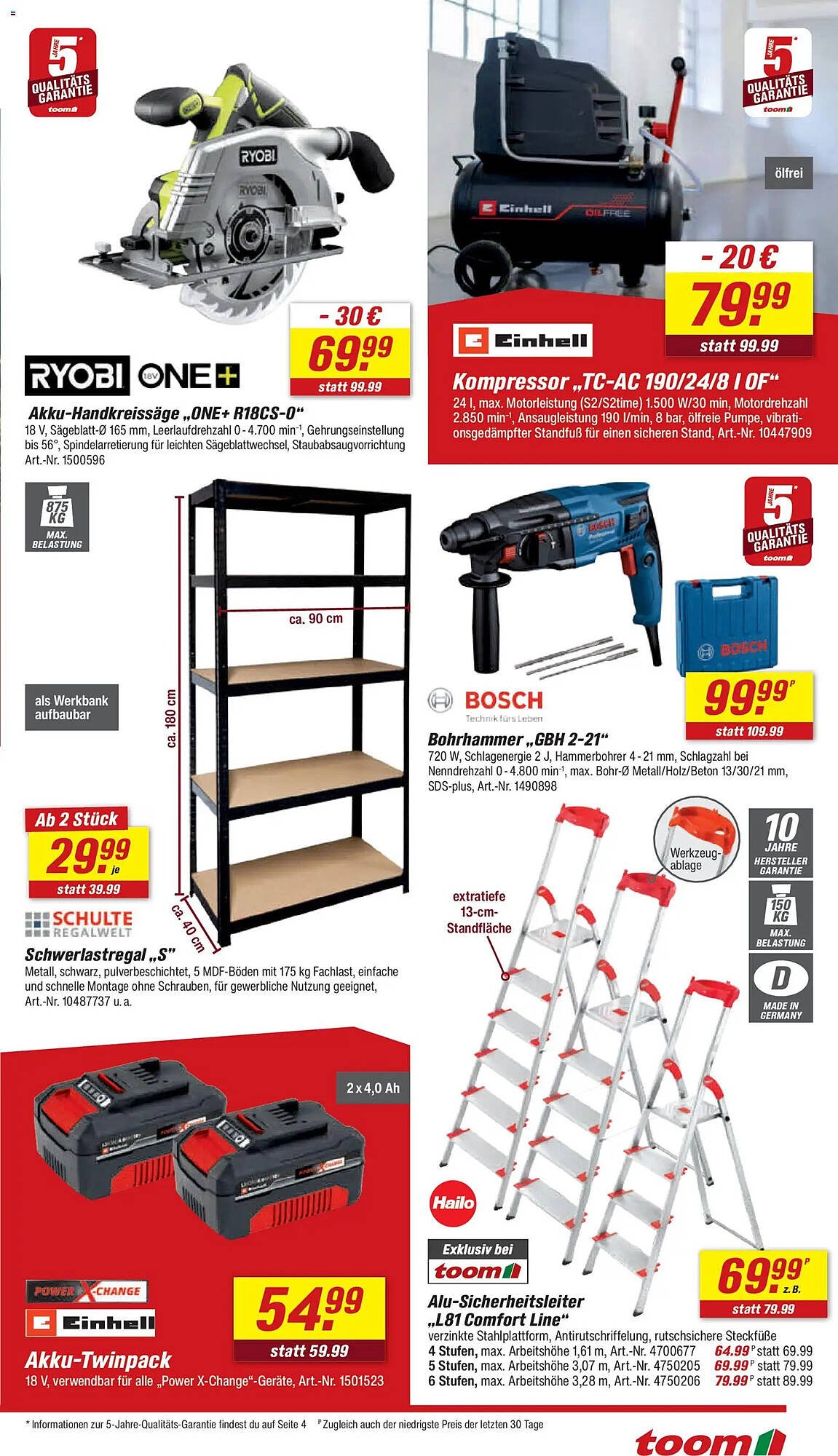 Toom Baumarkt Prospekt