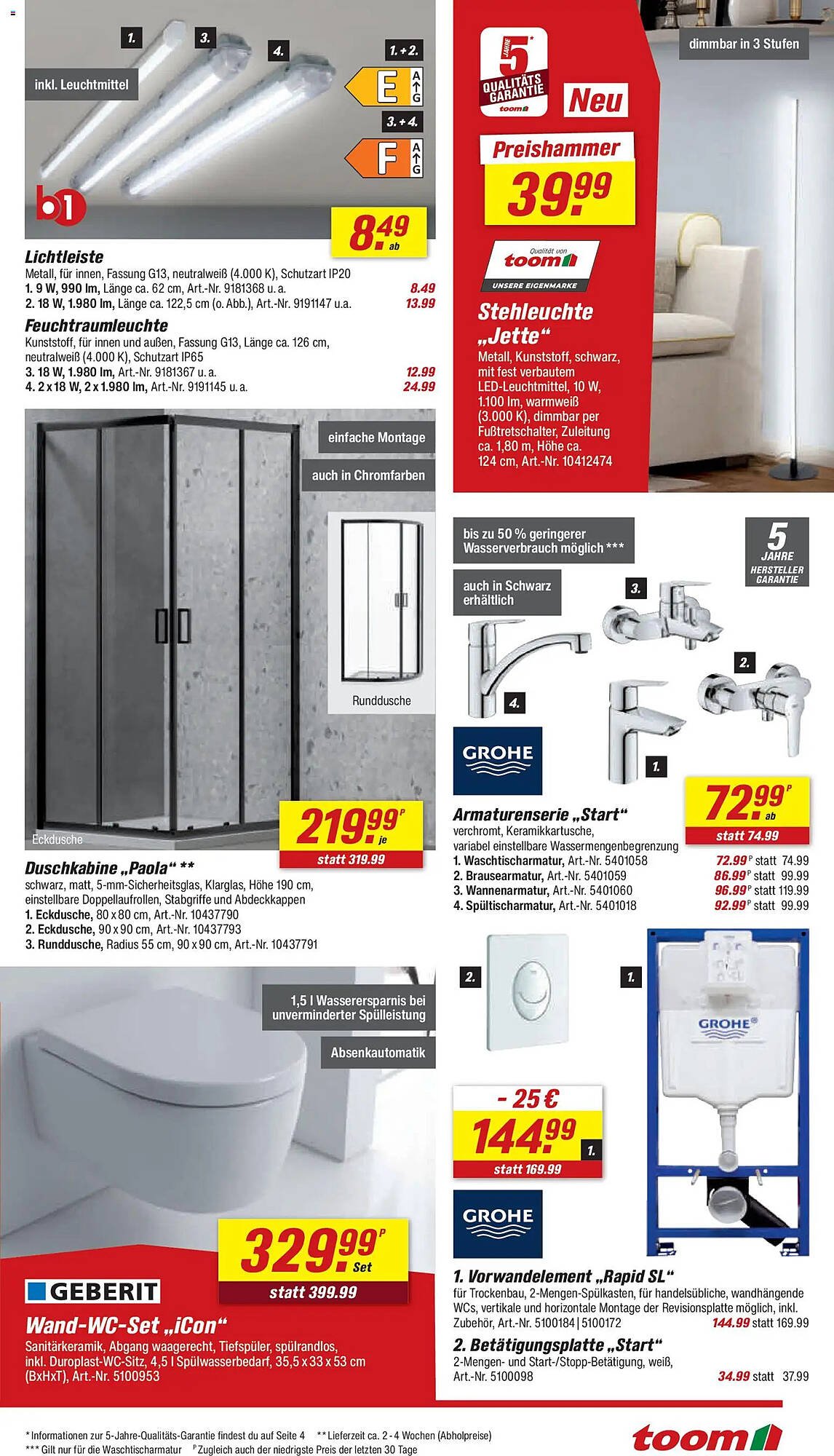 Toom Baumarkt Prospekt