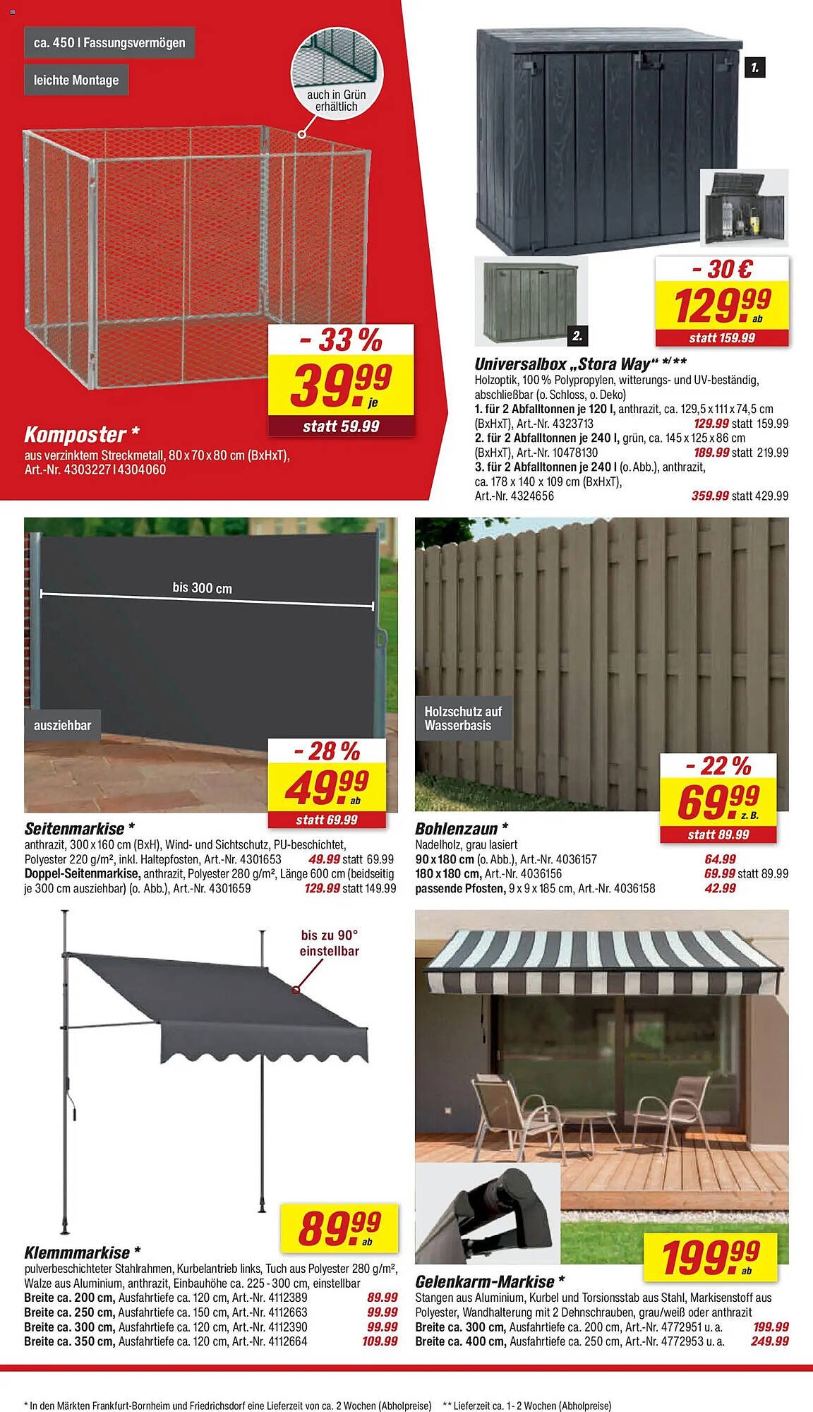 Toom Baumarkt Prospekt