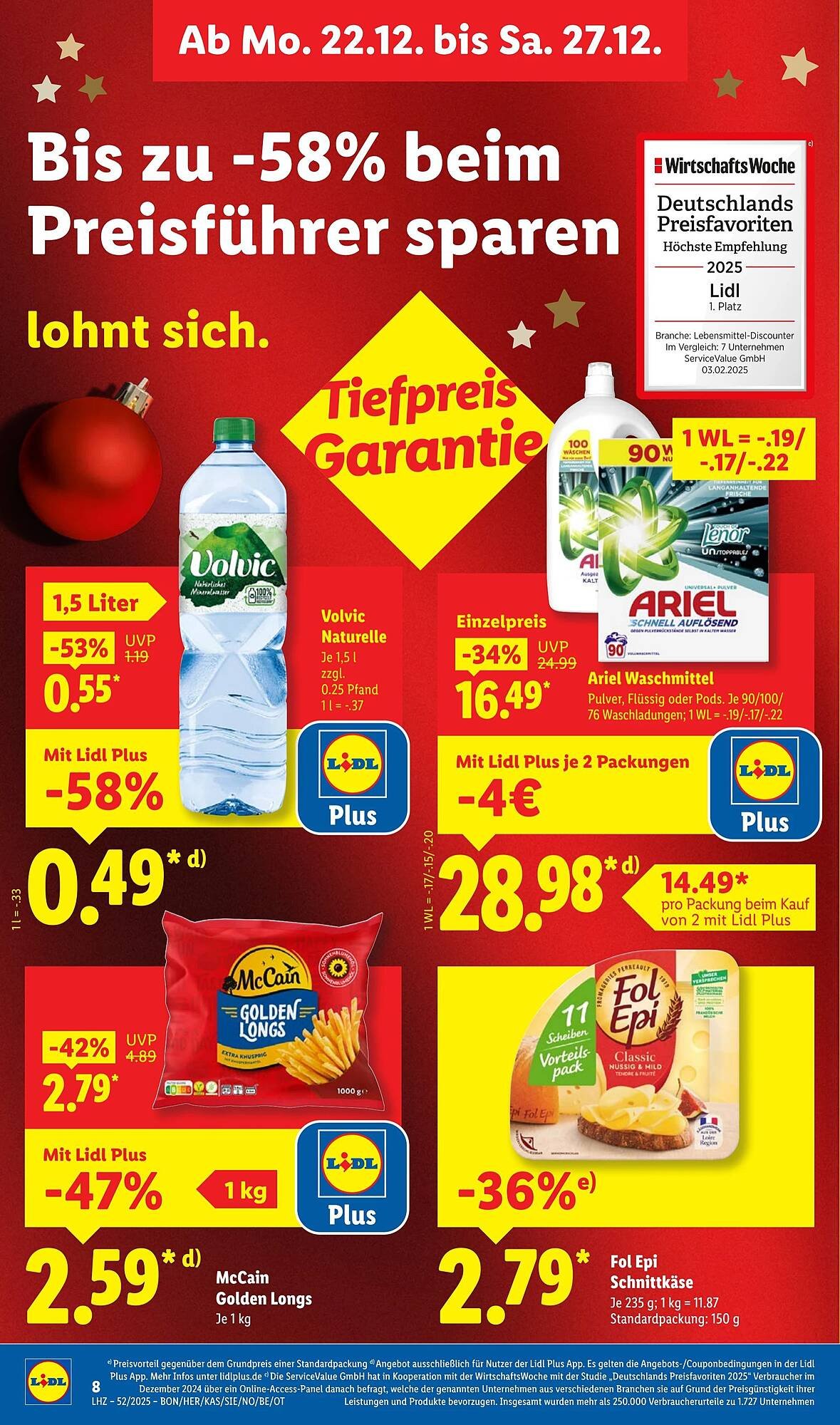Lidl Prospekt (2025-12-22 - 2025-12-28)