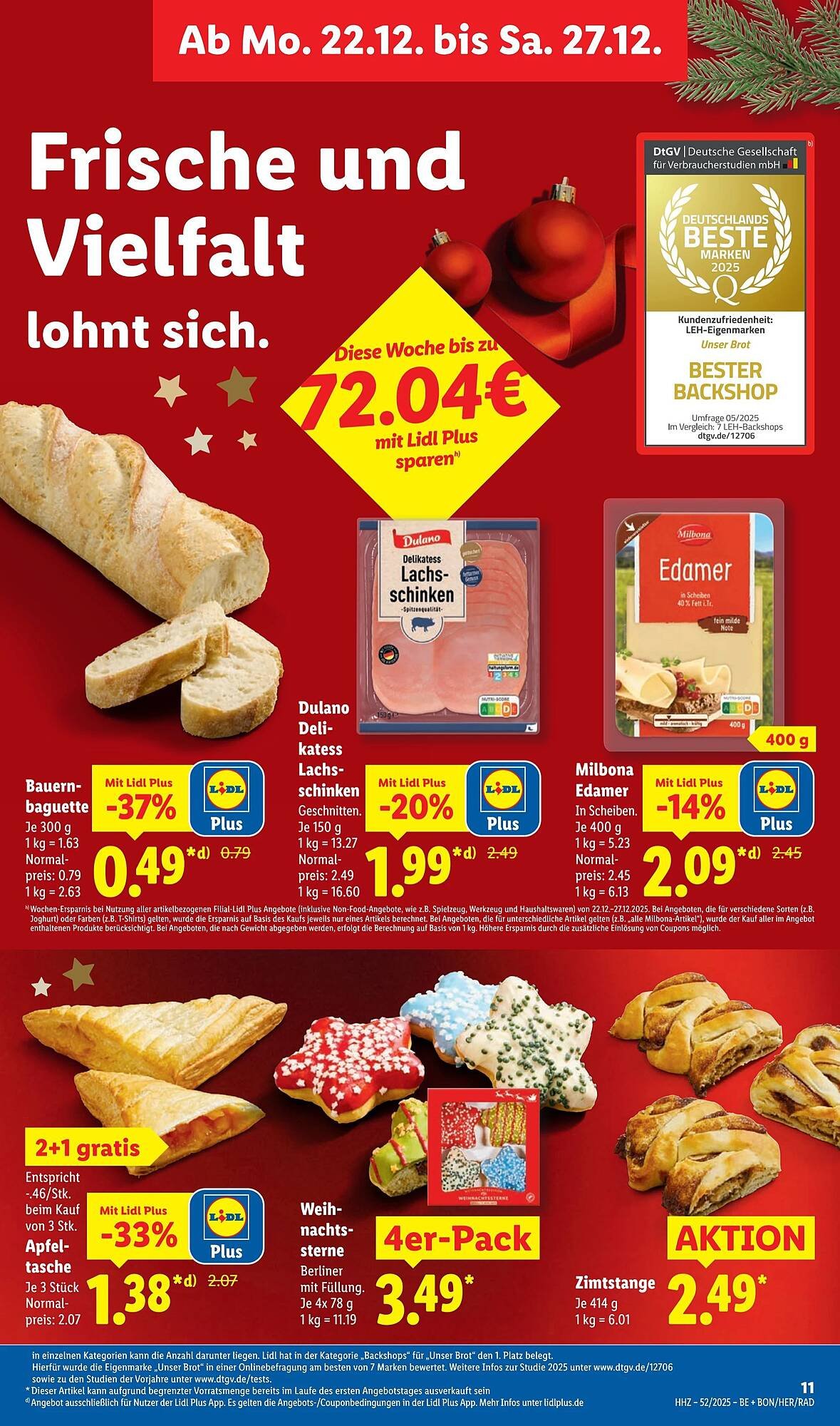 Lidl Prospekt (2025-12-22 - 2025-12-28)