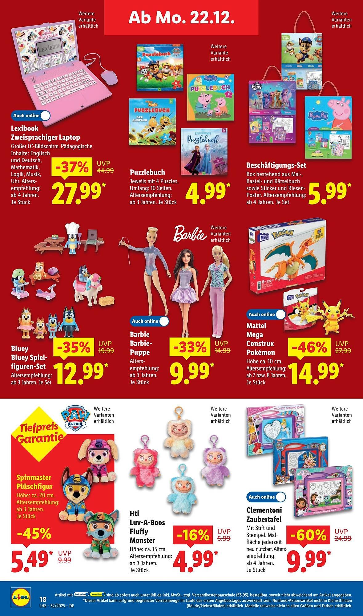 Lidl Prospekt (2025-12-22 - 2025-12-28)