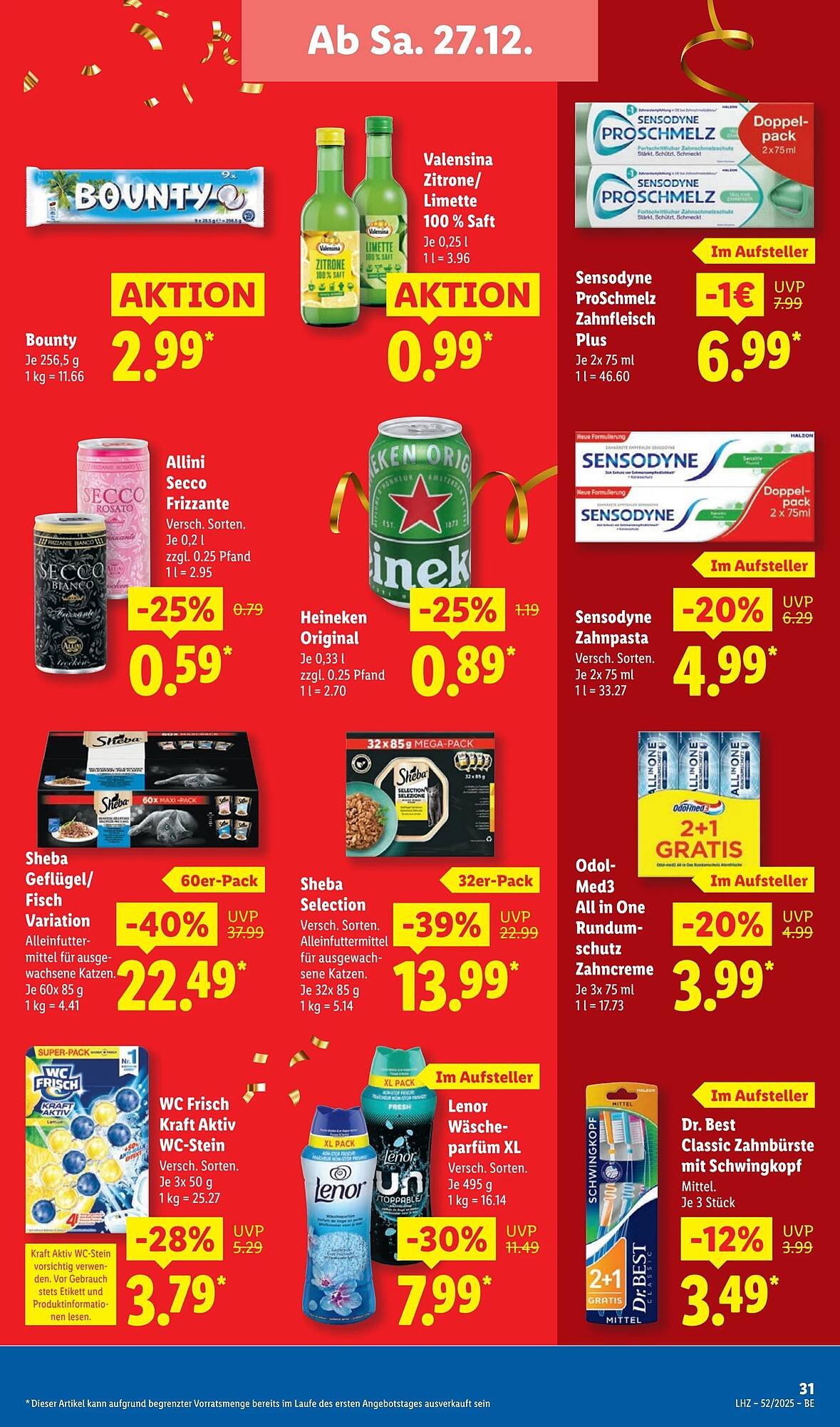 Lidl Prospekt (2025-12-22 - 2025-12-28)