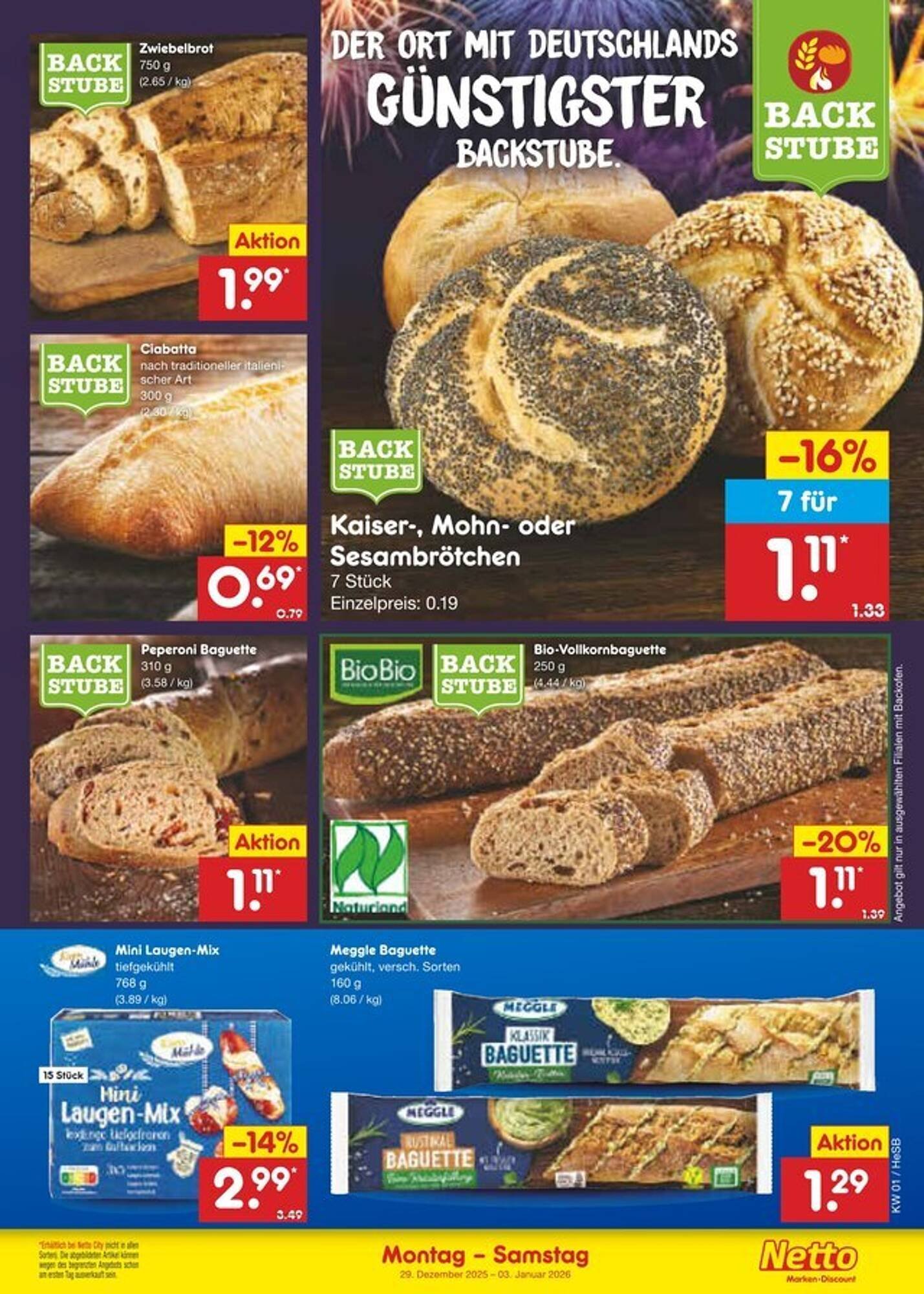 Netto Marken-Discount Prospekt (2025-12-29 - 2026-01-03)