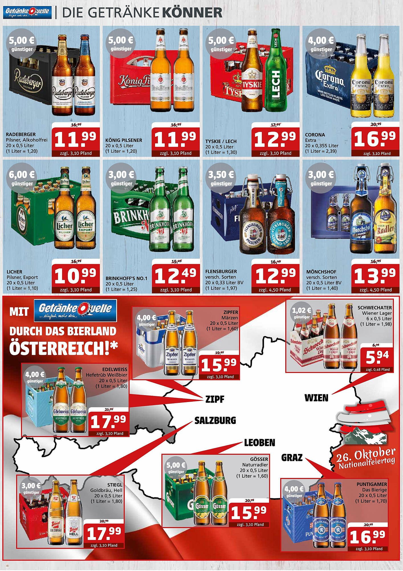 Getränke Quelle Prospekt (2025-09-28 - 2025-10-11) | 2