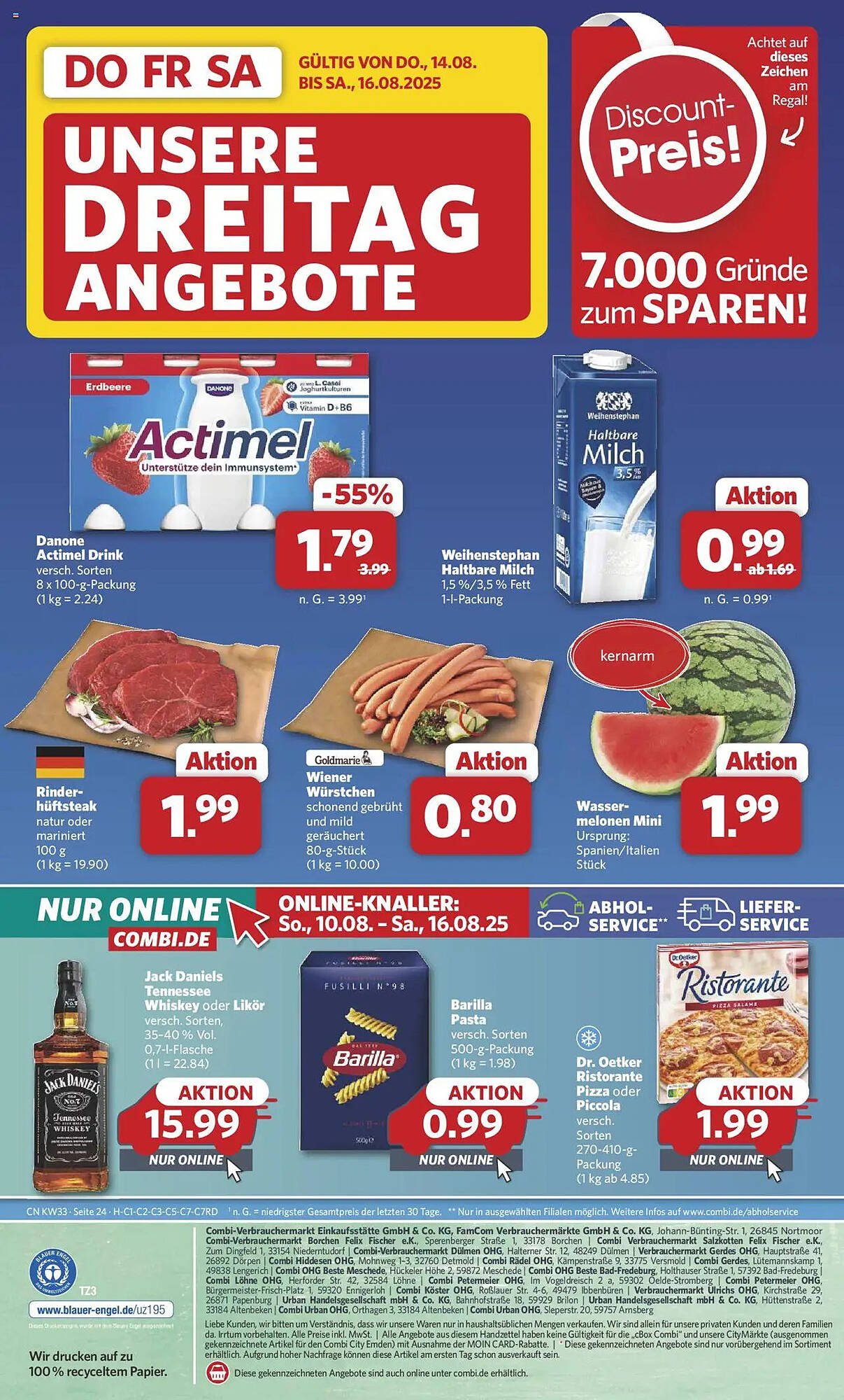 Combi Prospekt (2025-08-11 - 2025-08-16) | 30