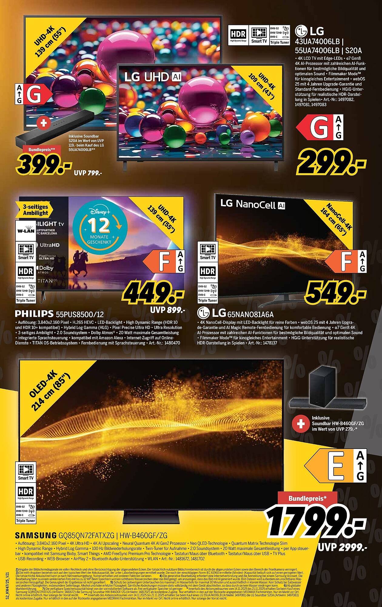 MEDIMAX Prospekt (2025-11-14 - 2025-11-21)