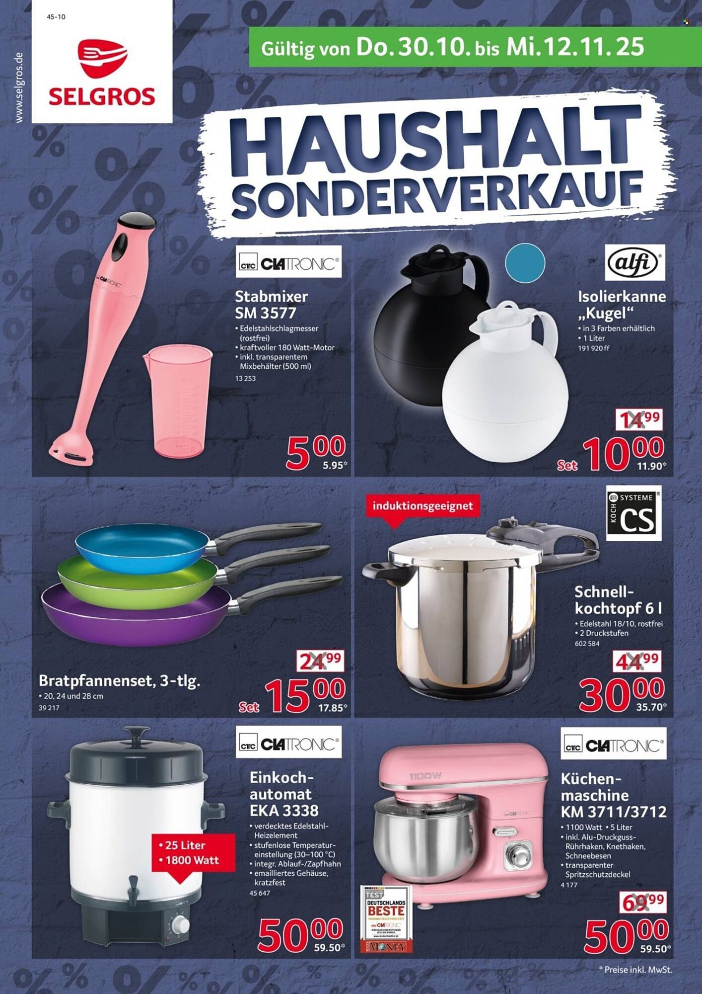 Selgros Prospekt (2025-10-30 - 2025-11-12) | 1