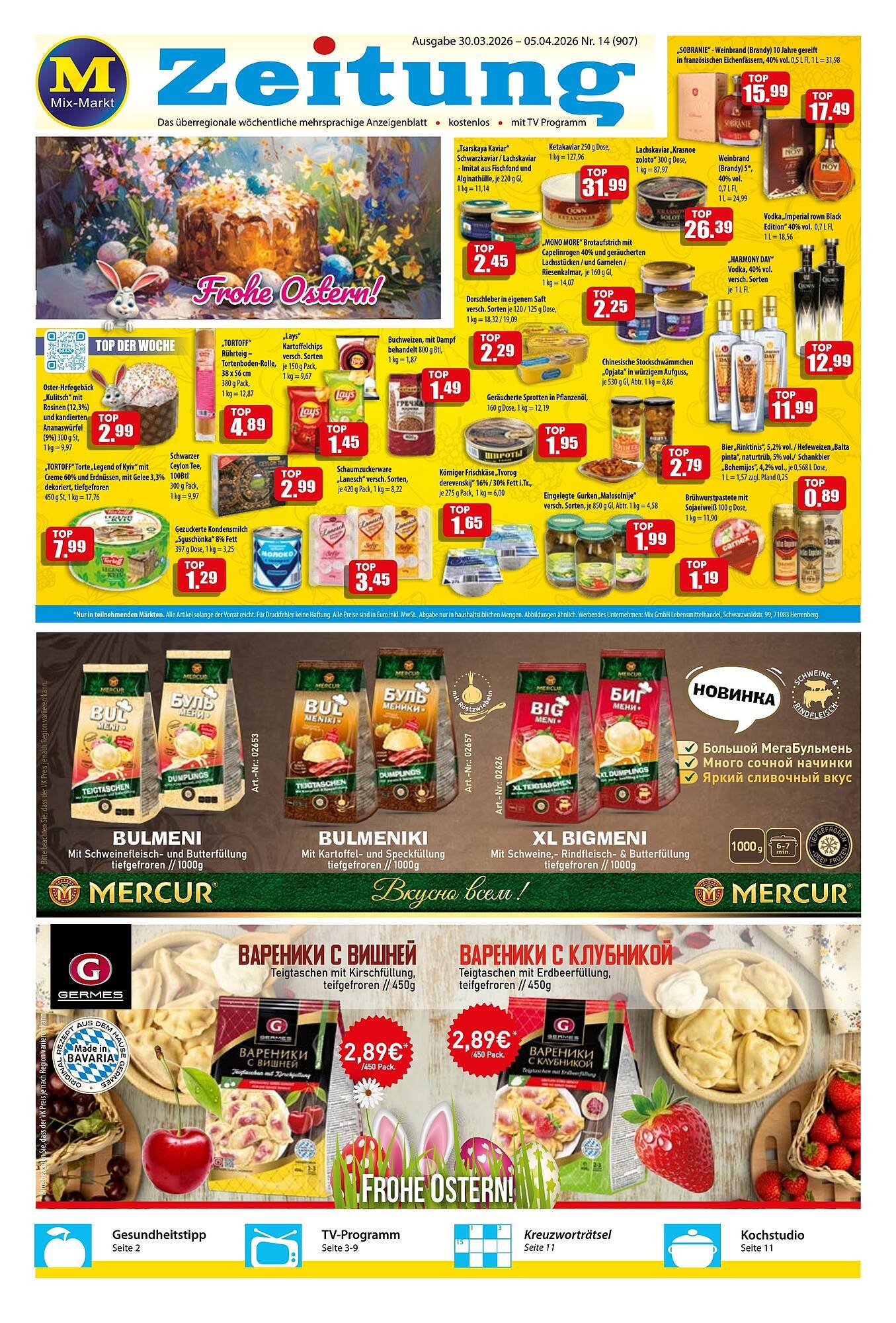 Mix Markt Prospekt (2026-03-30 - 2026-04-04)