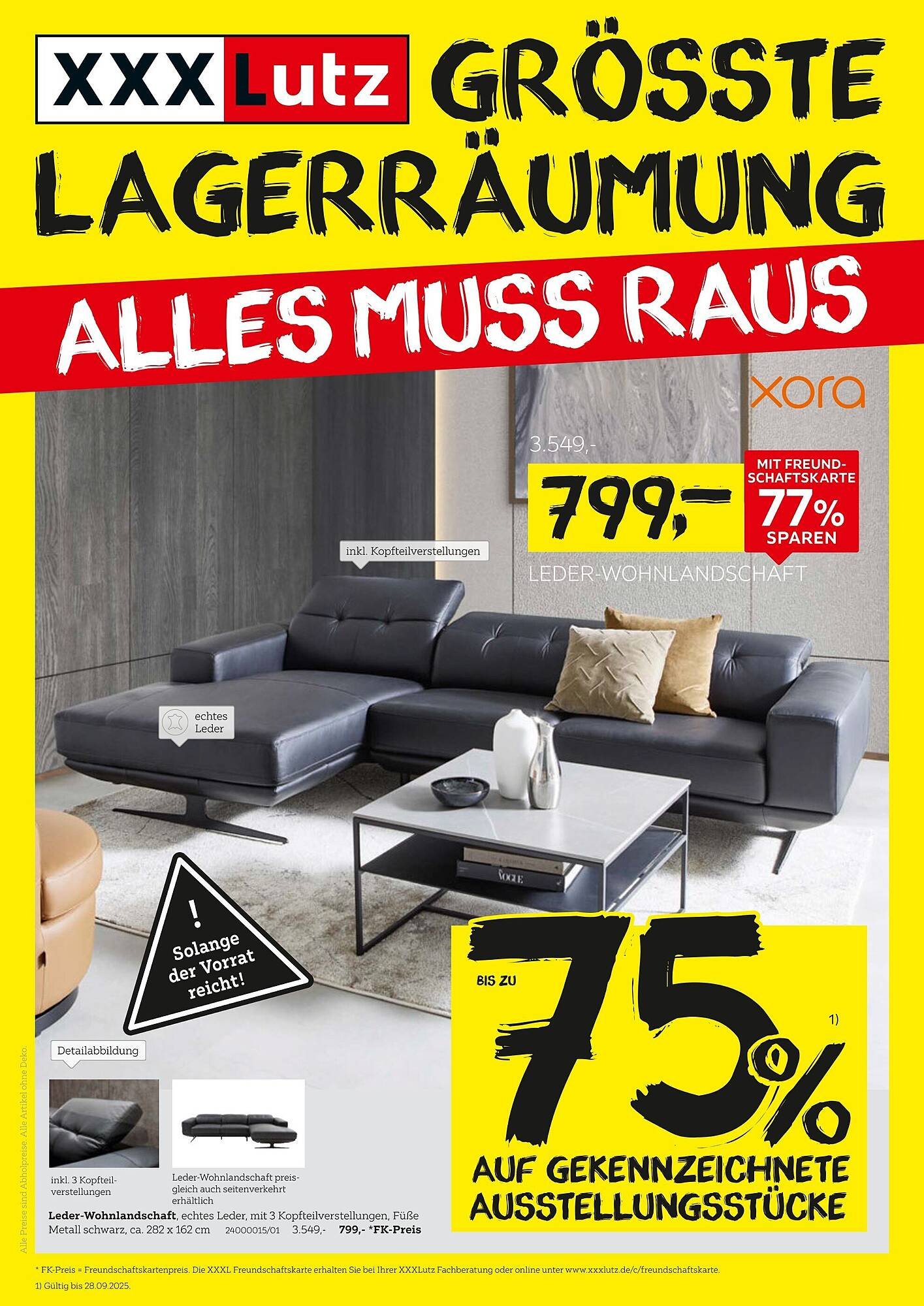 XXXLutz Prospekt (2025-09-15 - 2025-09-28) | 1