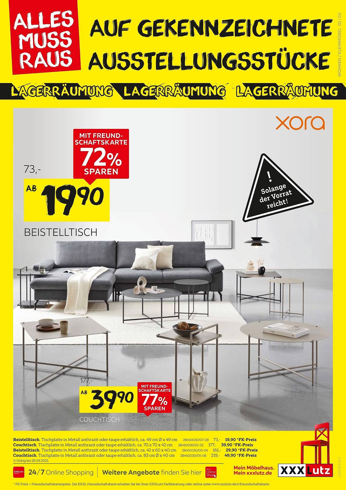 XXXLutz Prospekt (2025-09-15 - 2025-09-28) | 3