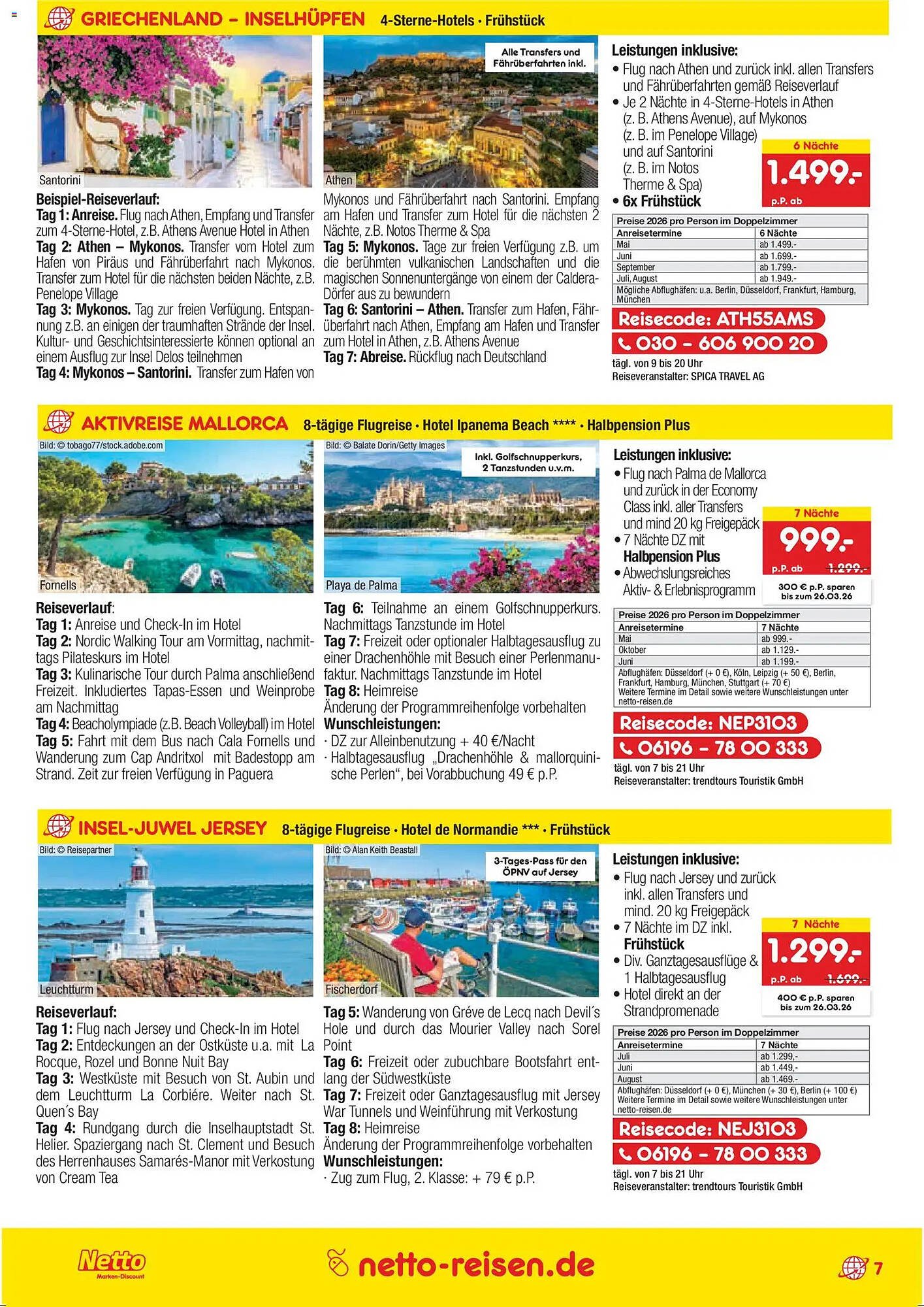 Netto Reisen Prospekt (2026-02-26 - 2026-03-31)