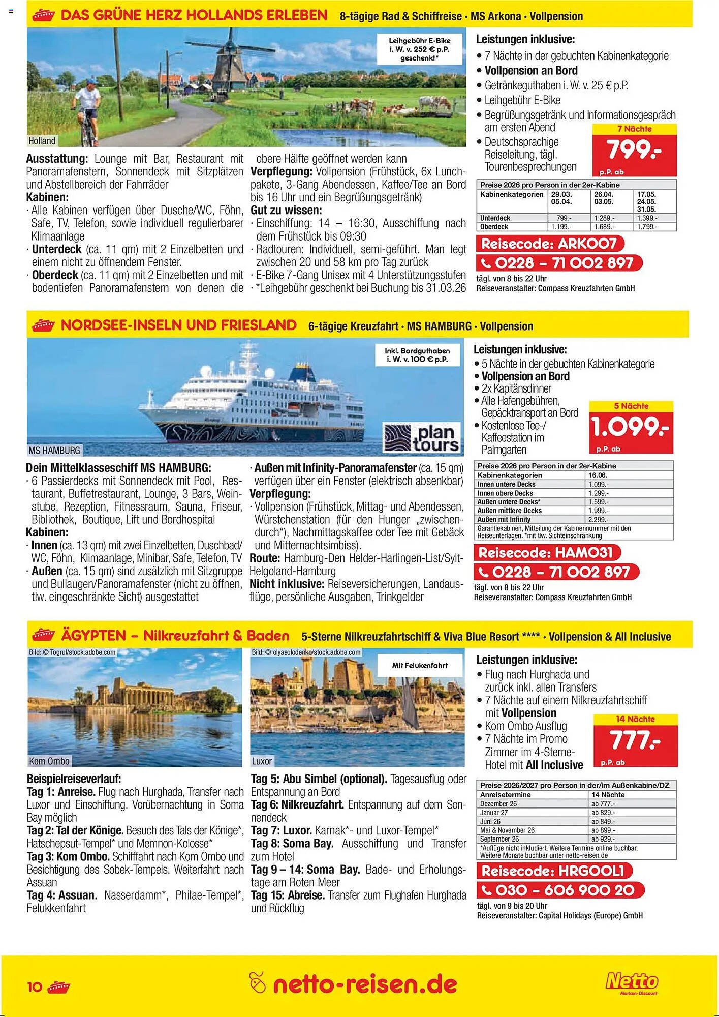 Netto Reisen Prospekt (2026-02-26 - 2026-03-31)