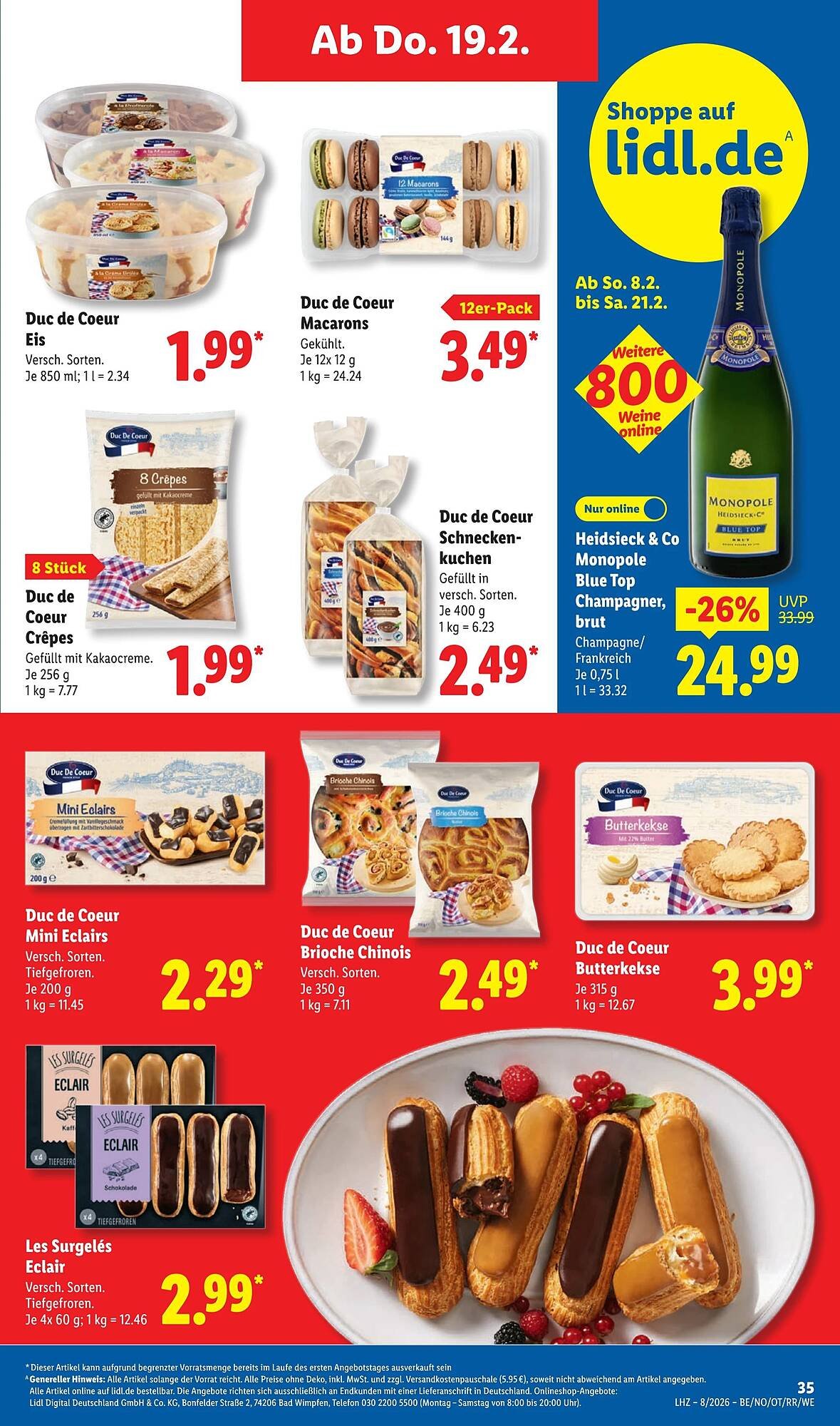 Lidl Prospekt (2026-02-16 - 2026-02-22)